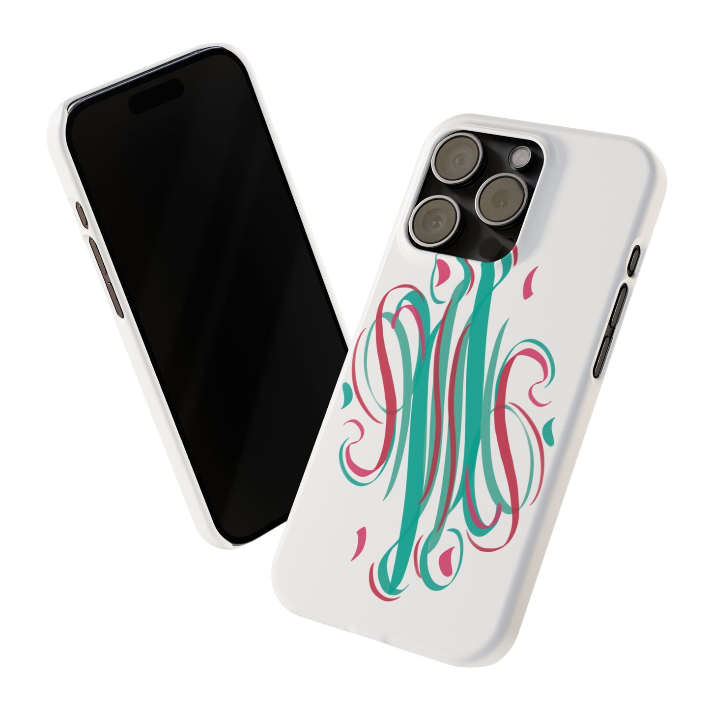 Spring inspired Modern Art  Slim Phone Case -,