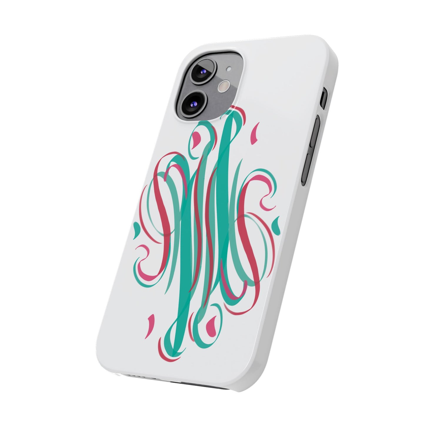 Spring inspired Modern Art  Slim Phone Case -,