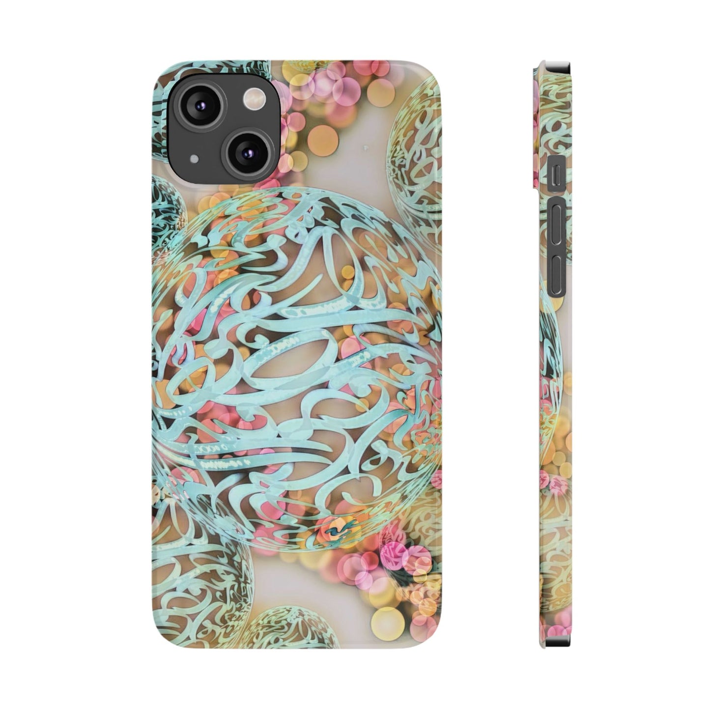 Copy of Copy of Copy of ' Modern Art  Slim Phone Case -LOVE I-