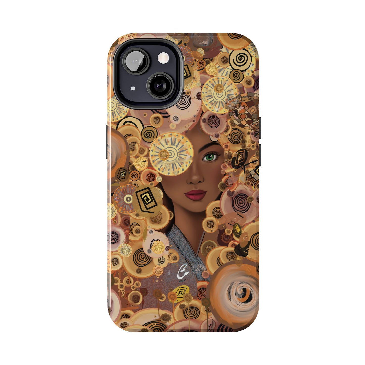 Phone Case - Persian Art Inspired Beautiful Girl Design