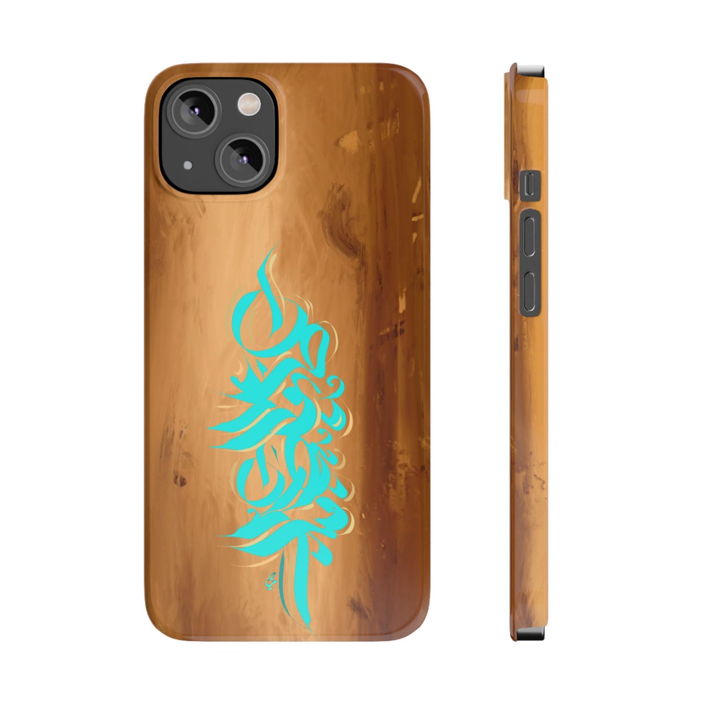 Modern Art  Slim Phone Case -LOVE