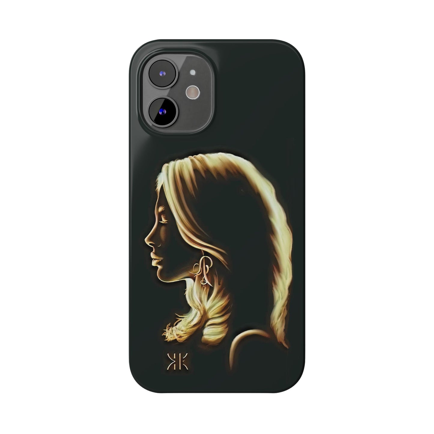 Copy of ' Modern Art  Slim Phone Case -LOVE I-