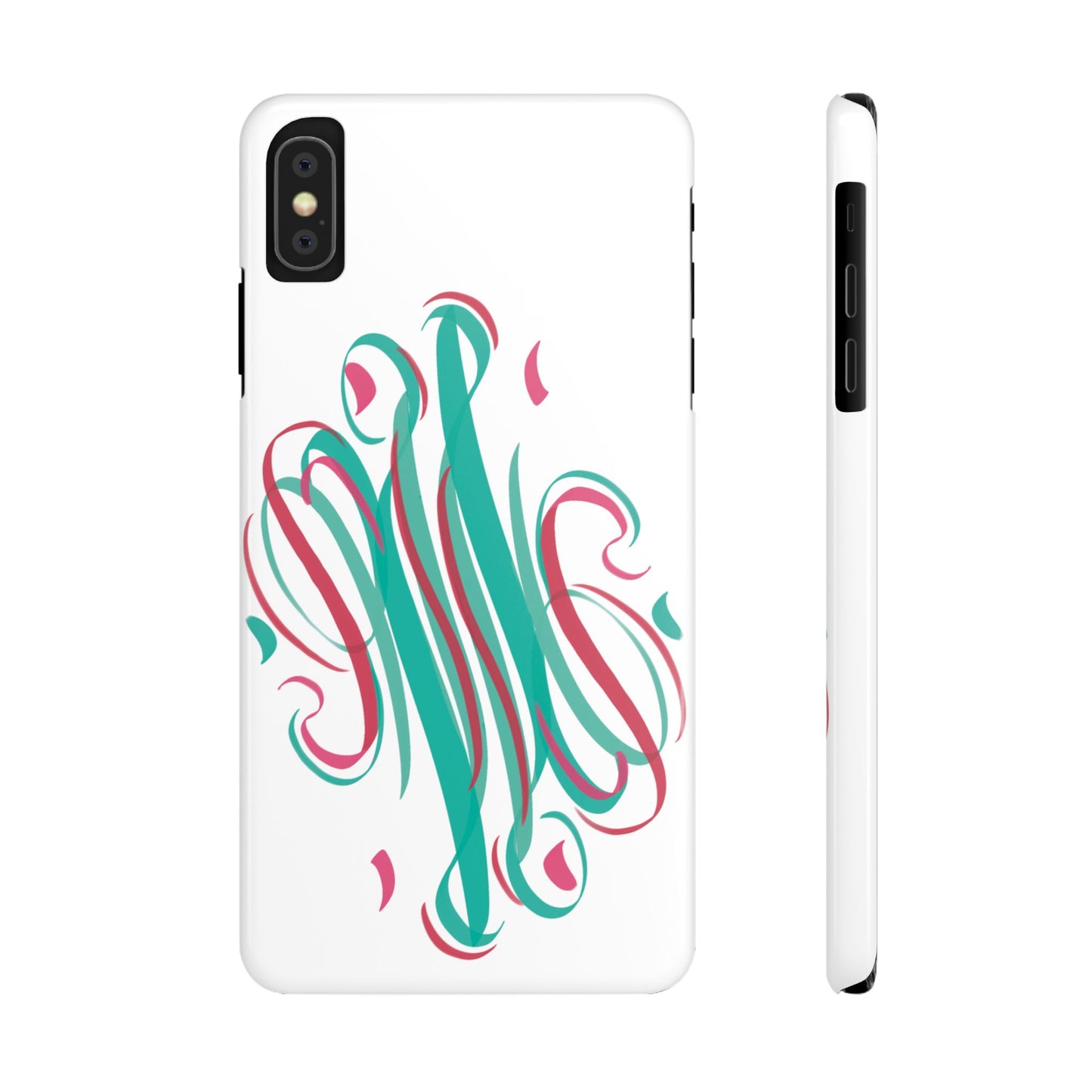 Spring inspired Modern Art  Slim Phone Case -,