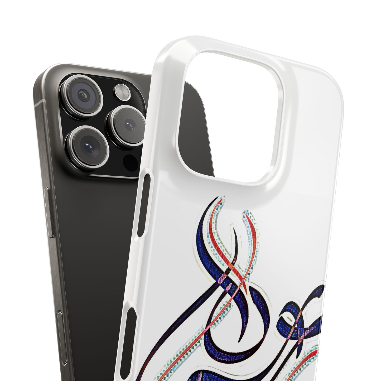 Modern Art  Slim Phone Case - Eshgh (Love)