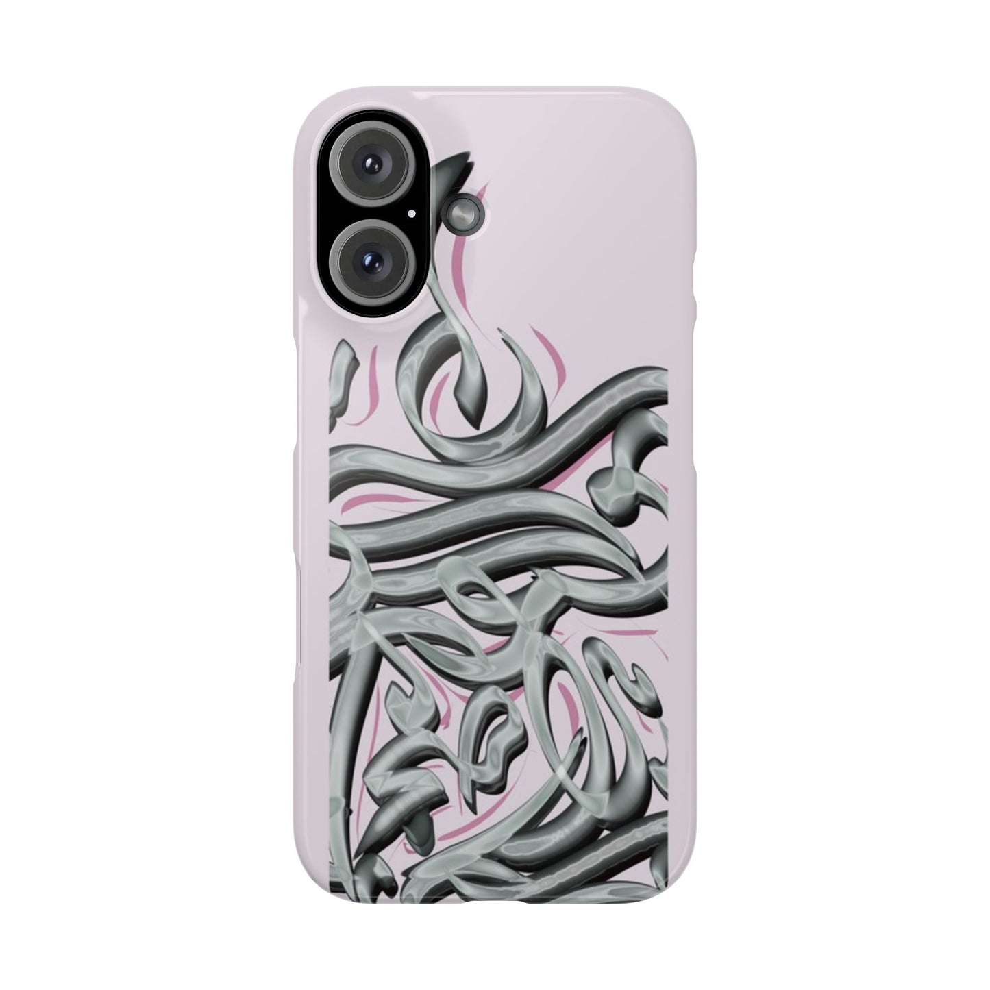 Modern Art  Slim Phone Case -LOVE,