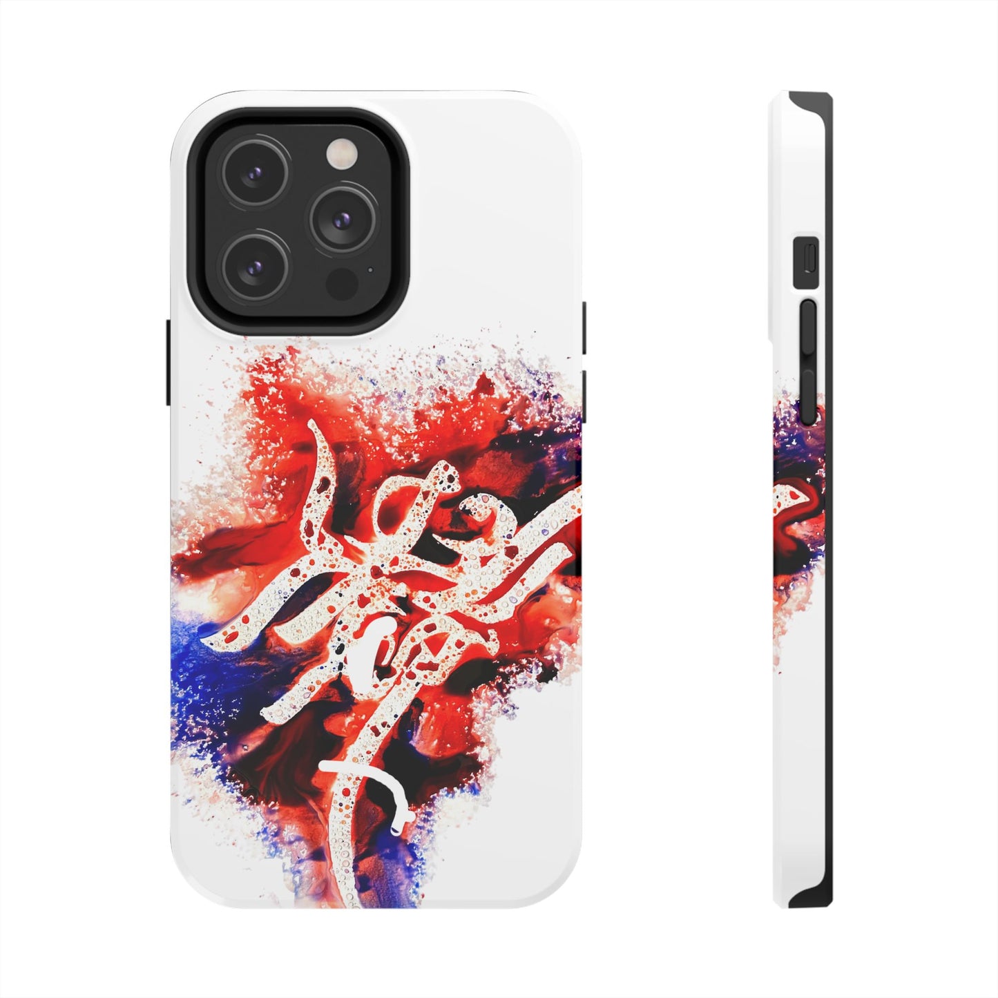 Candle Calligraphy Phone Case - Persian Art Inspired Beautiful Girl Design