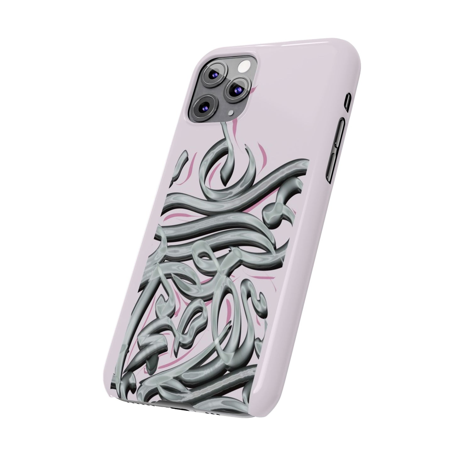 Modern Art  Slim Phone Case -LOVE,