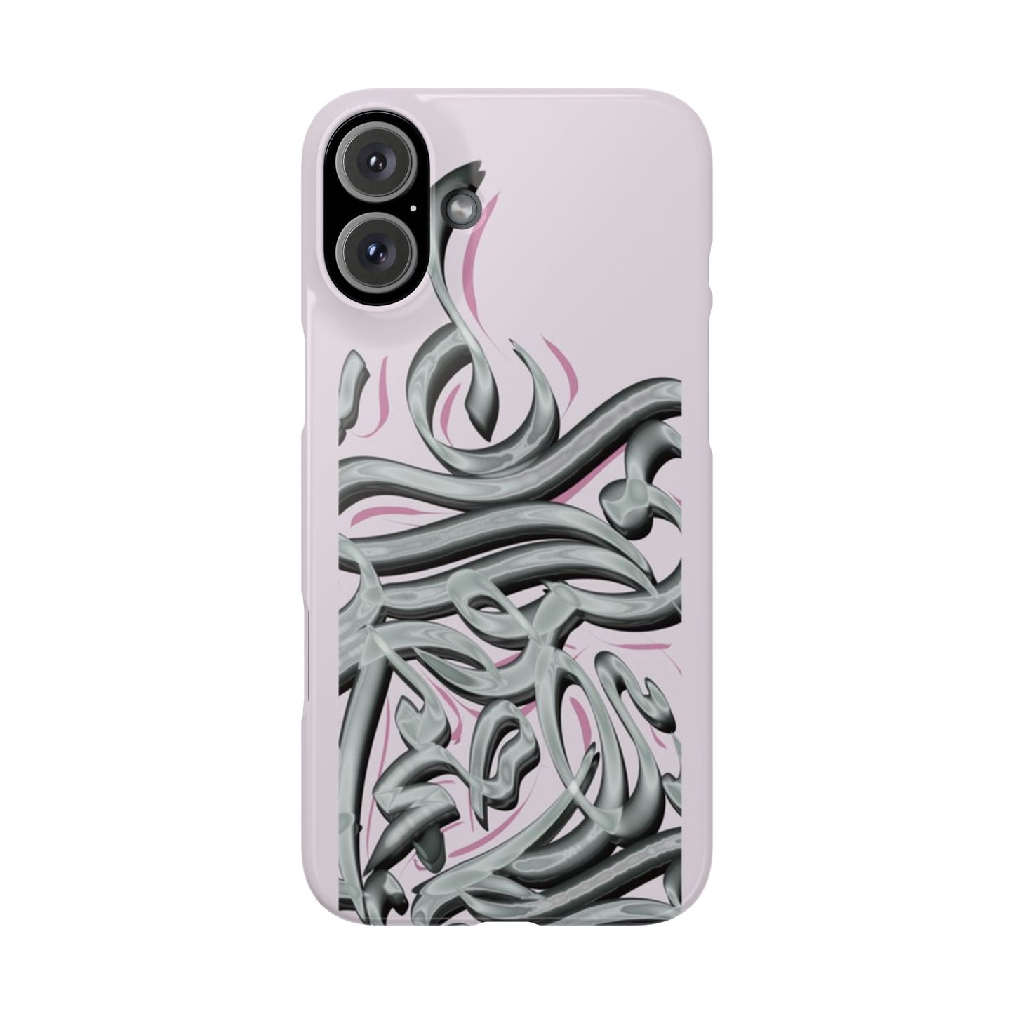 Modern Art  Slim Phone Case -LOVE,