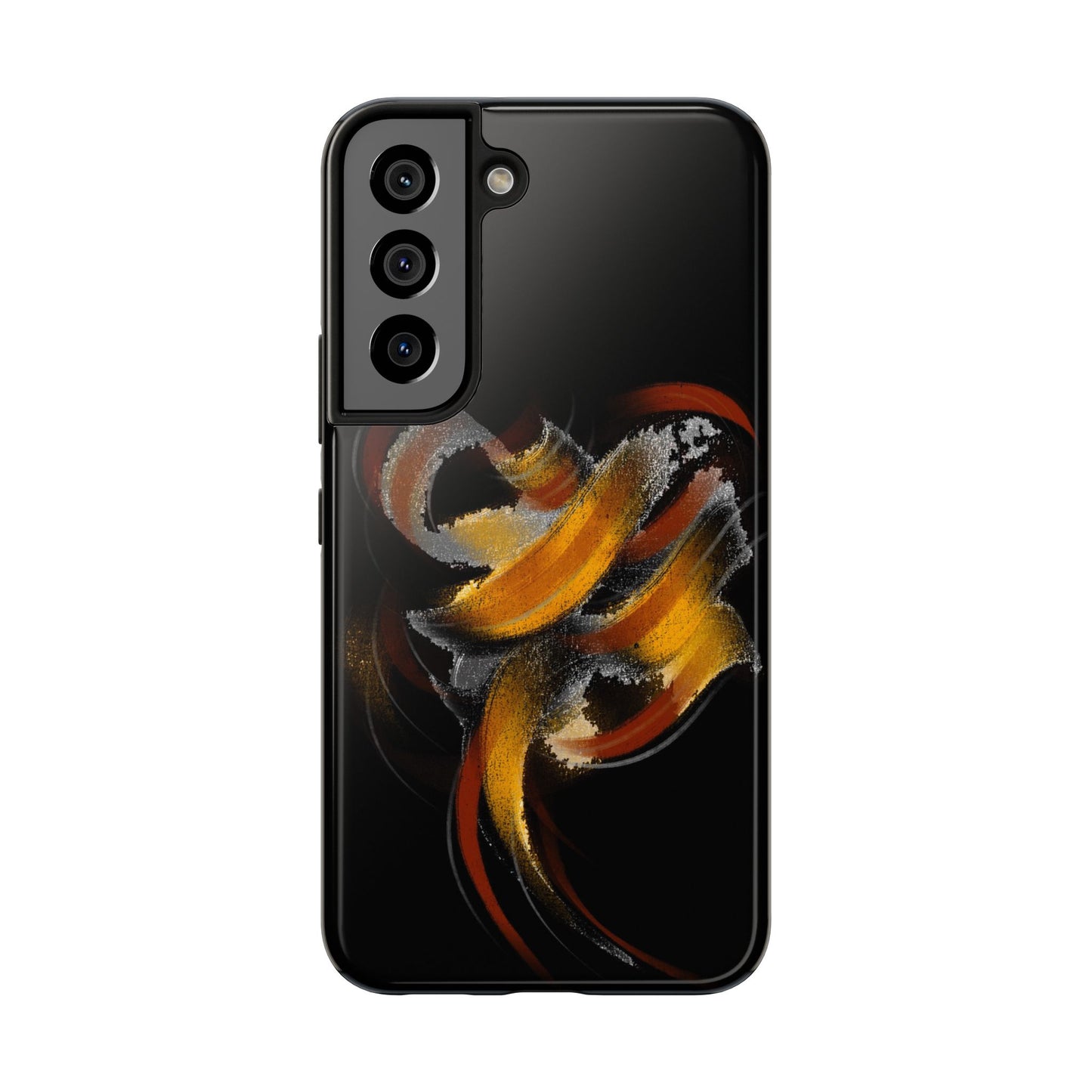 Calligraphy strokes Tough Phone Case