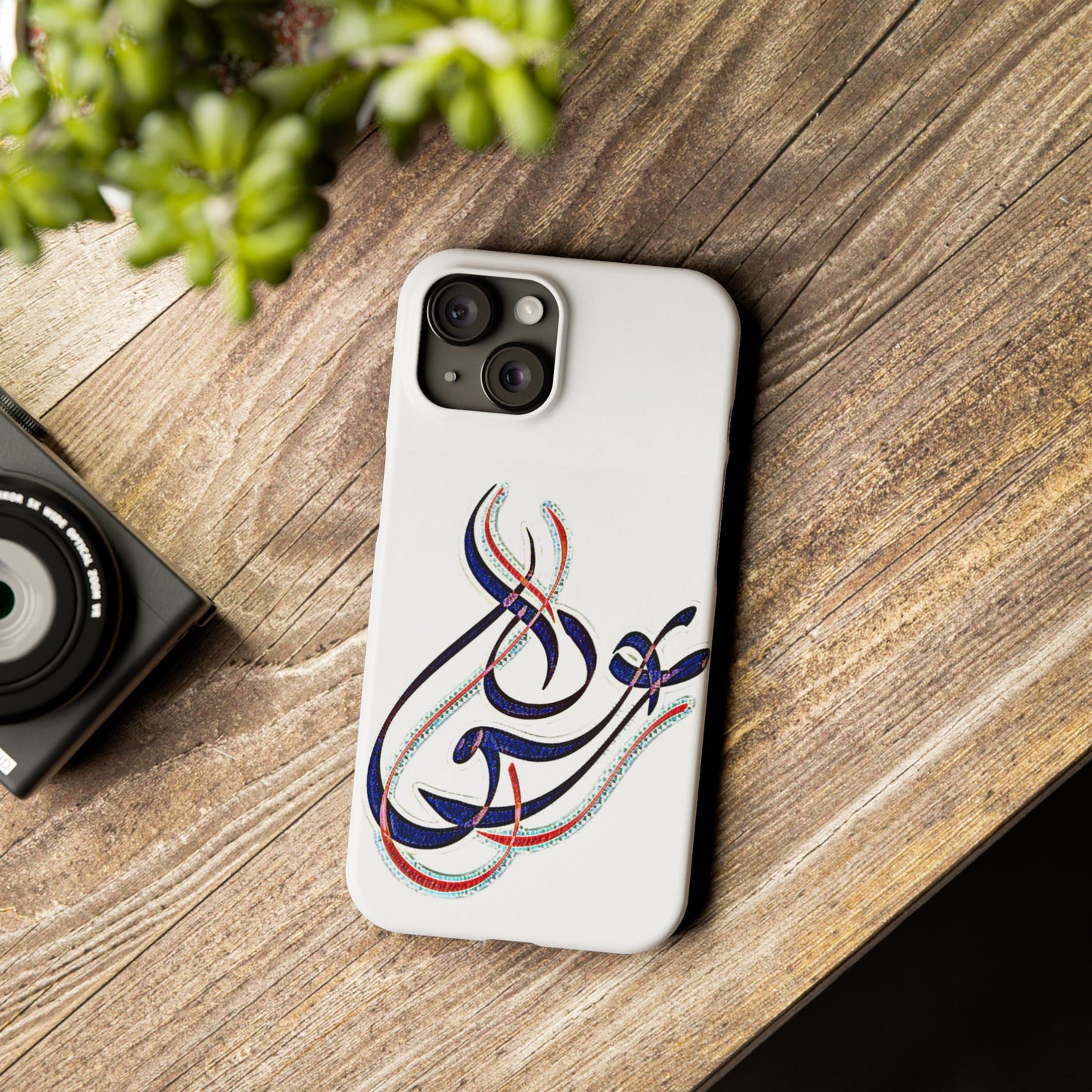 Modern Art  Slim Phone Case - Eshgh (Love)