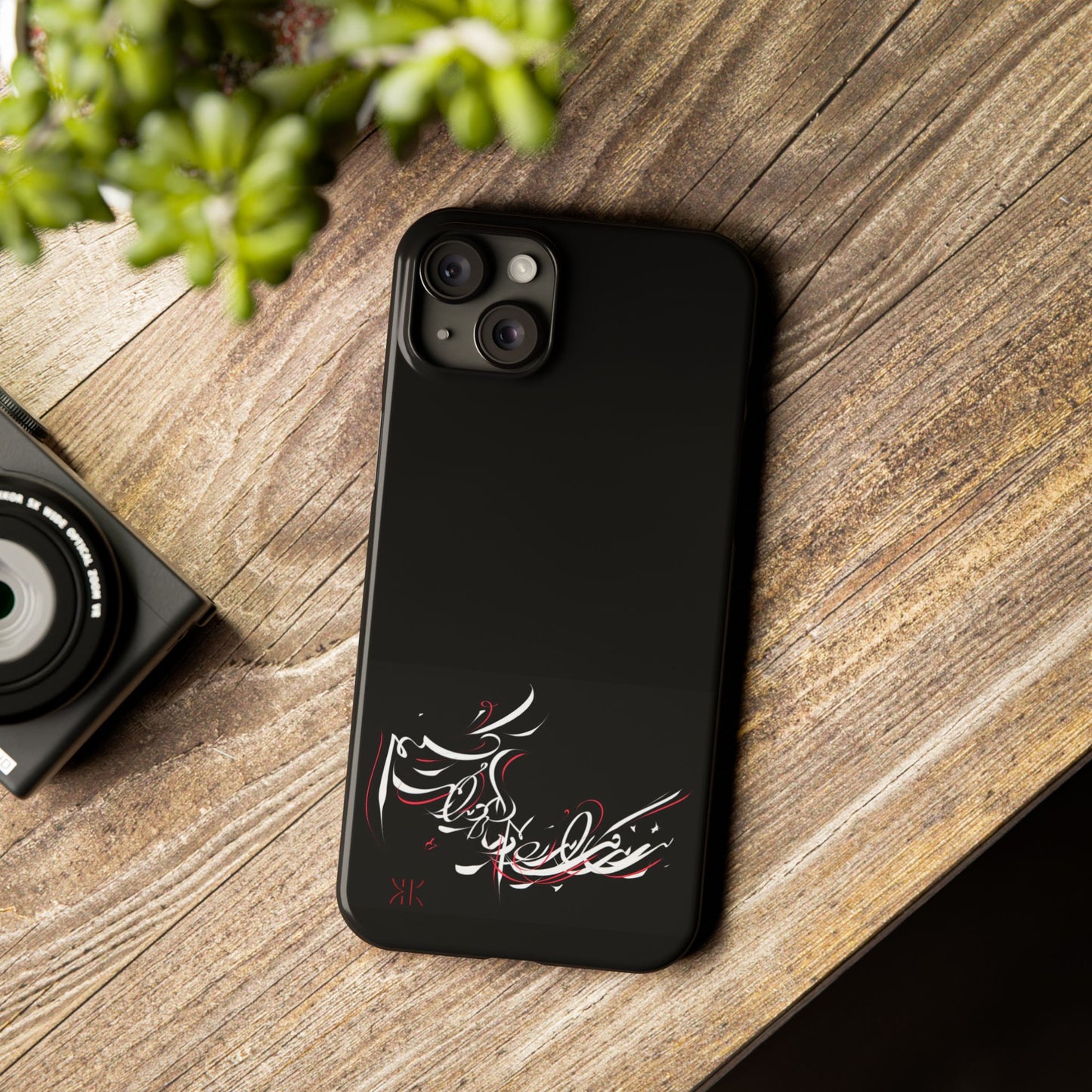 , Modern Calligraphy Kalli K   Slim Phone Case