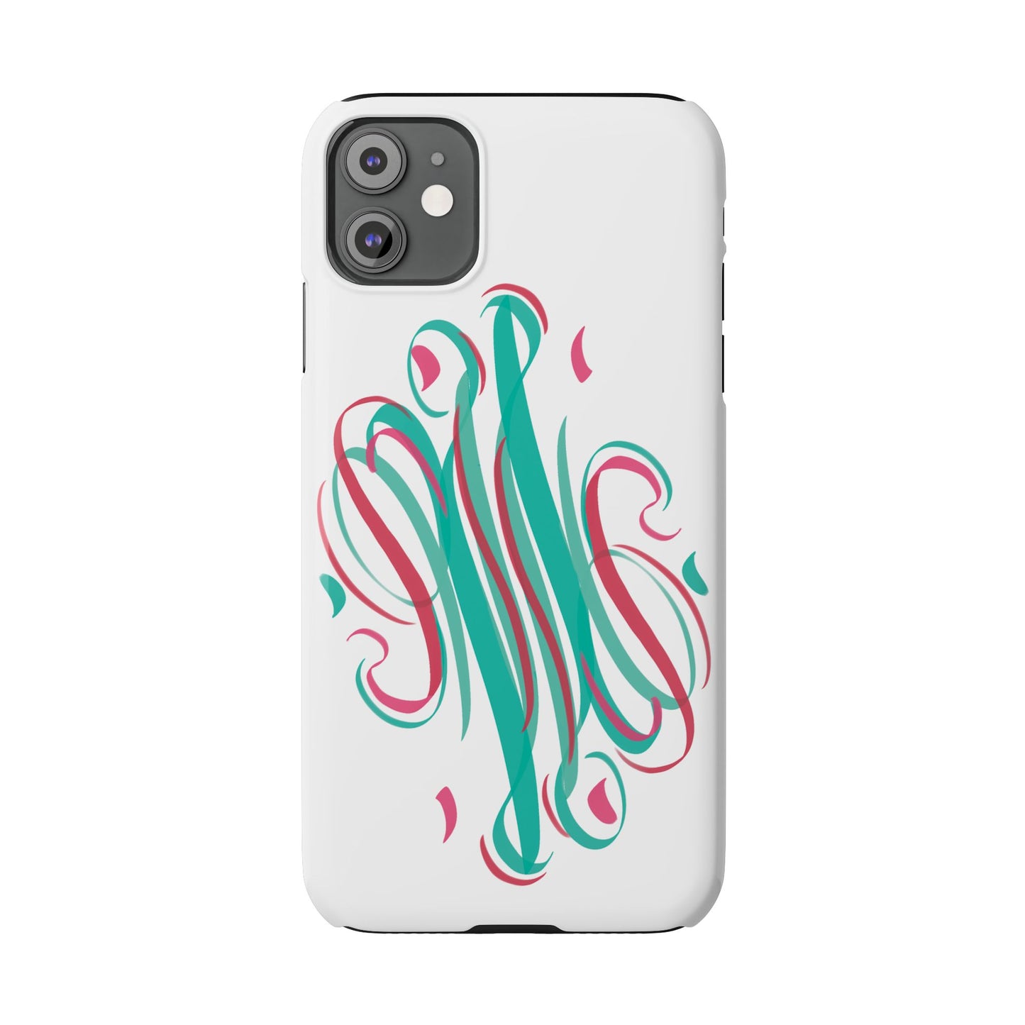 Spring inspired Modern Art  Slim Phone Case -,