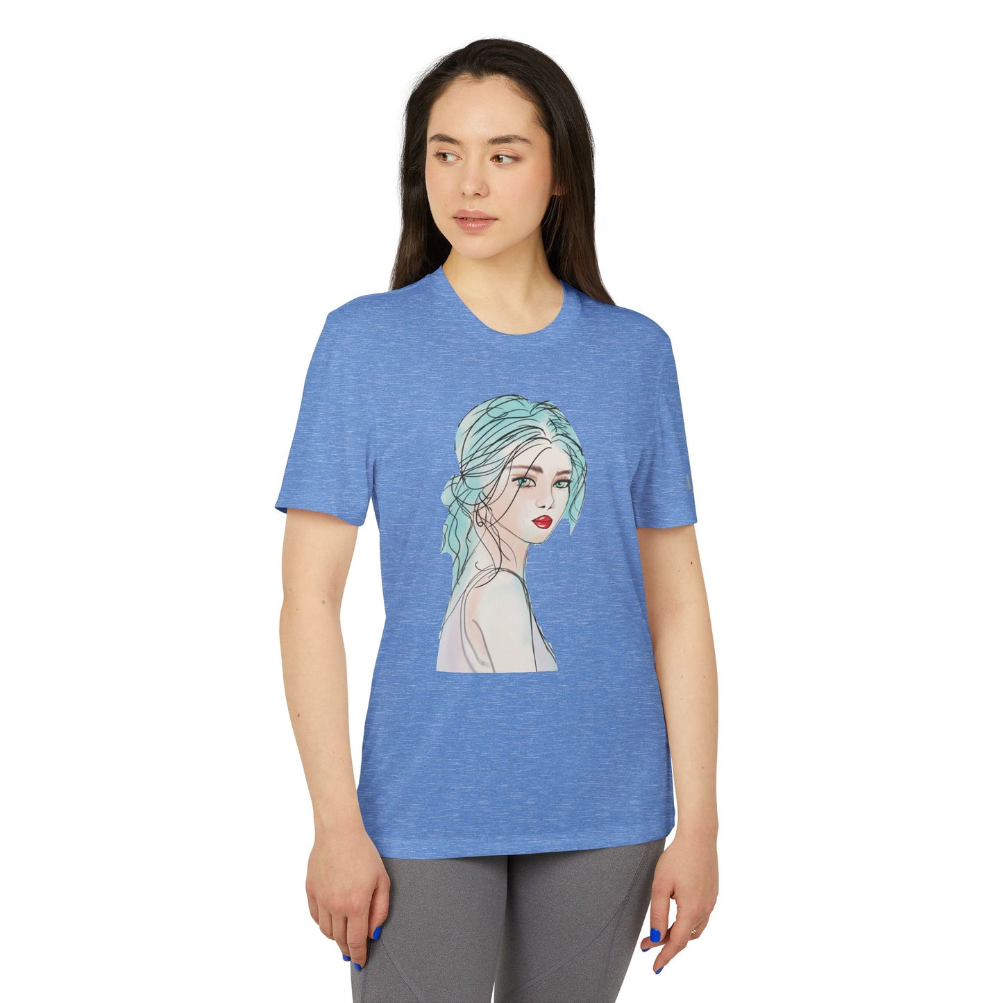 Adidas Unisex Sport T-Shirt with Artwork - Chic & Casual Sportswear 1