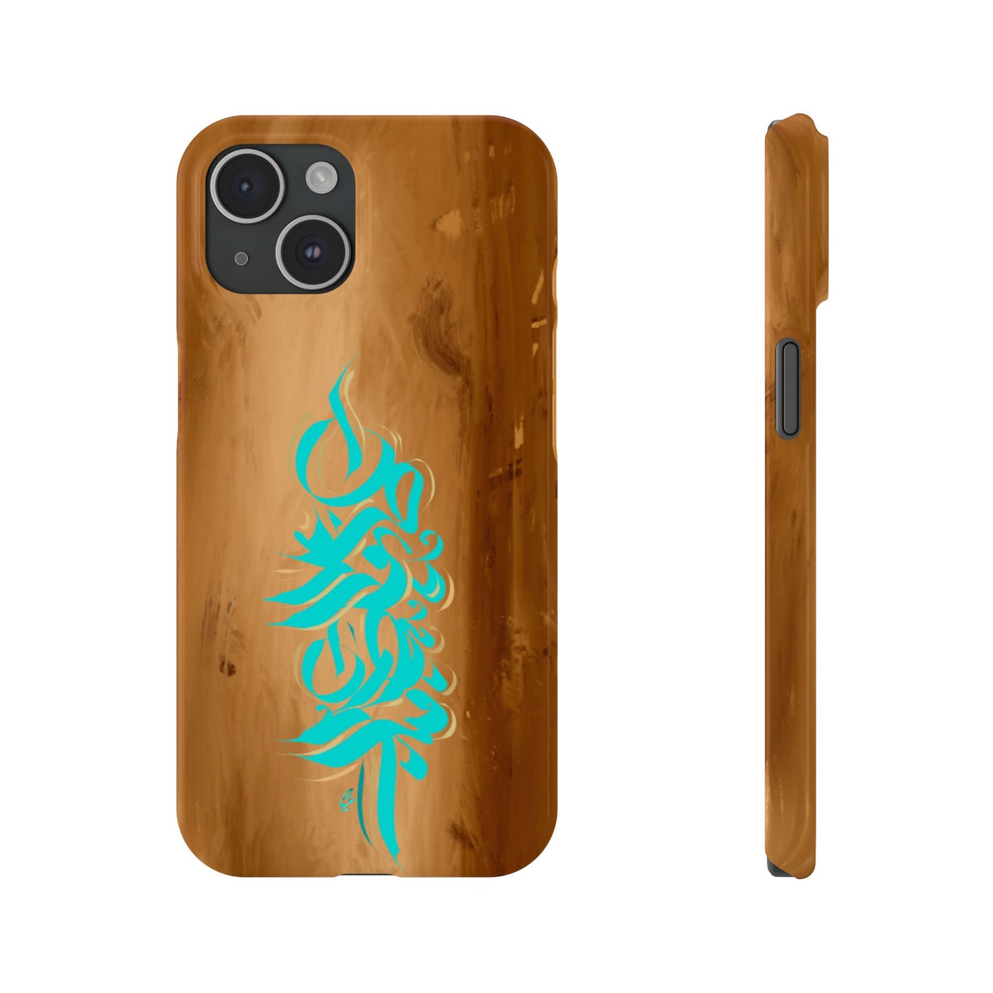Modern Art  Slim Phone Case -LOVE