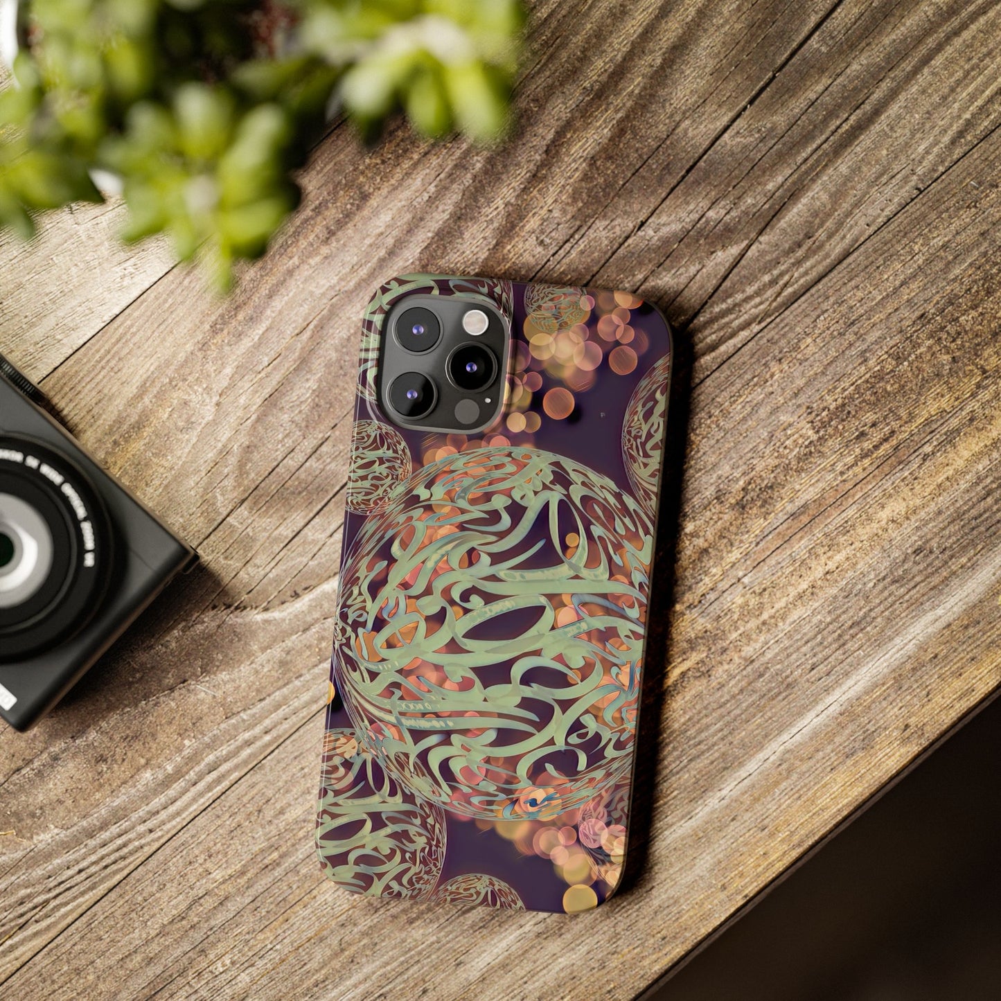 Copy of Copy of ' Modern Art  Slim Phone Case -LOVE I-
