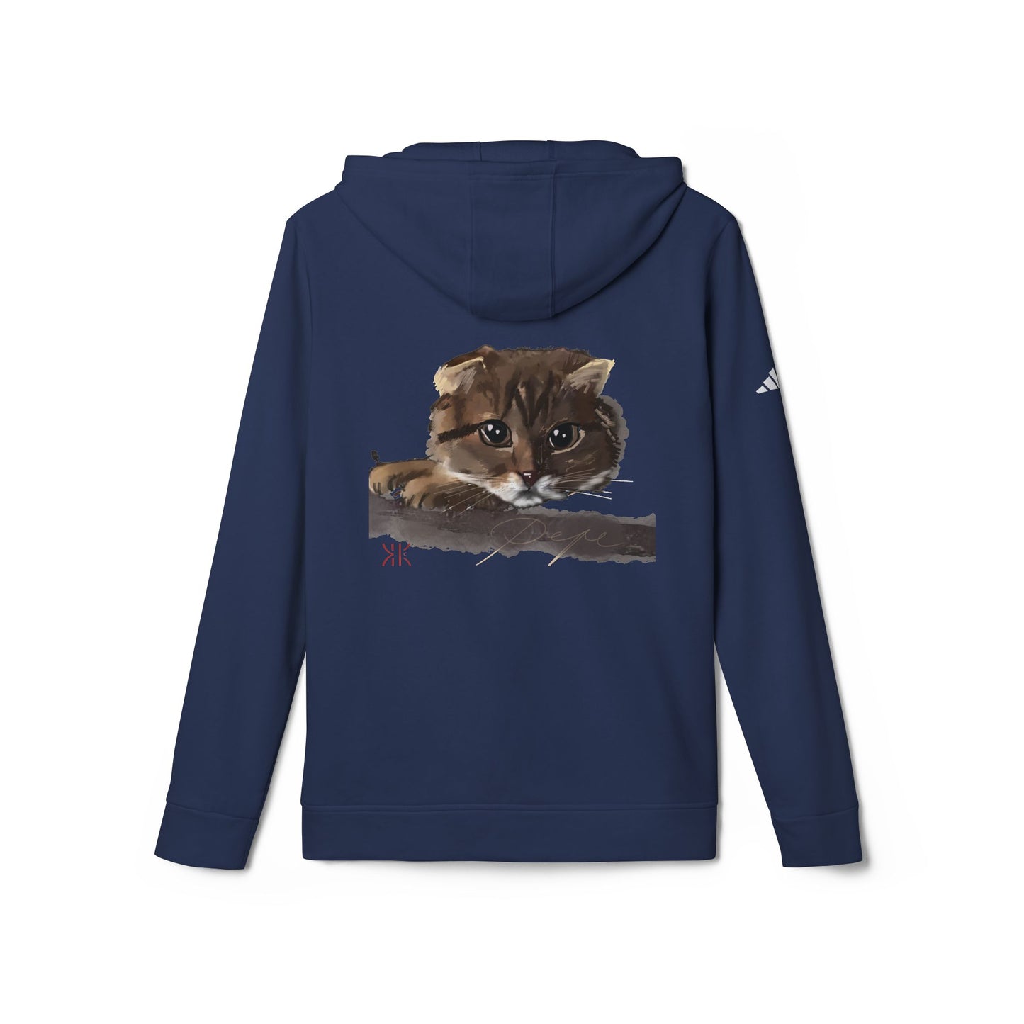 Kalli K X Adidas Unisex Fleece Hoodie- Pepe series