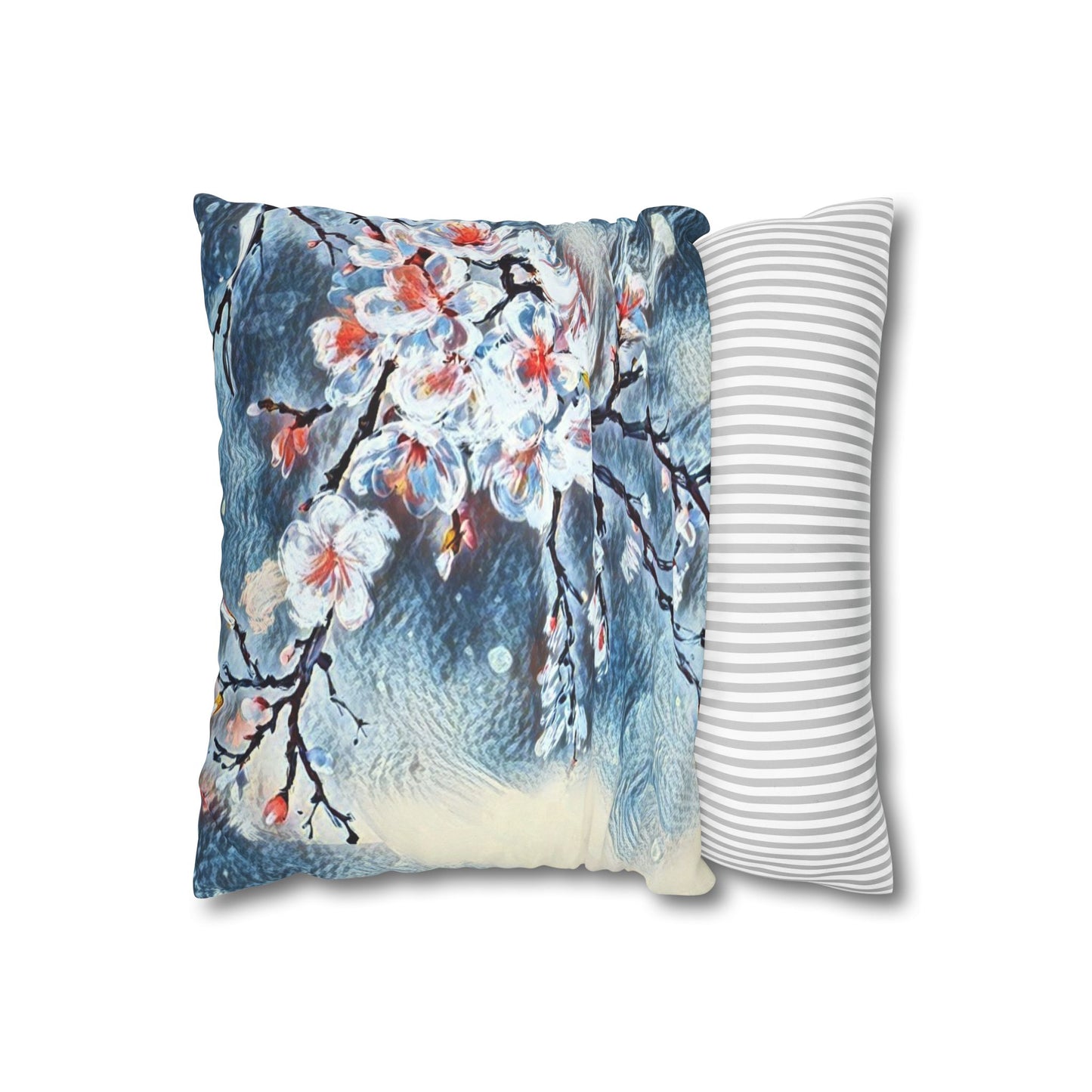 Spring Pillowcase - Modern Art Portrait Watercolour Design