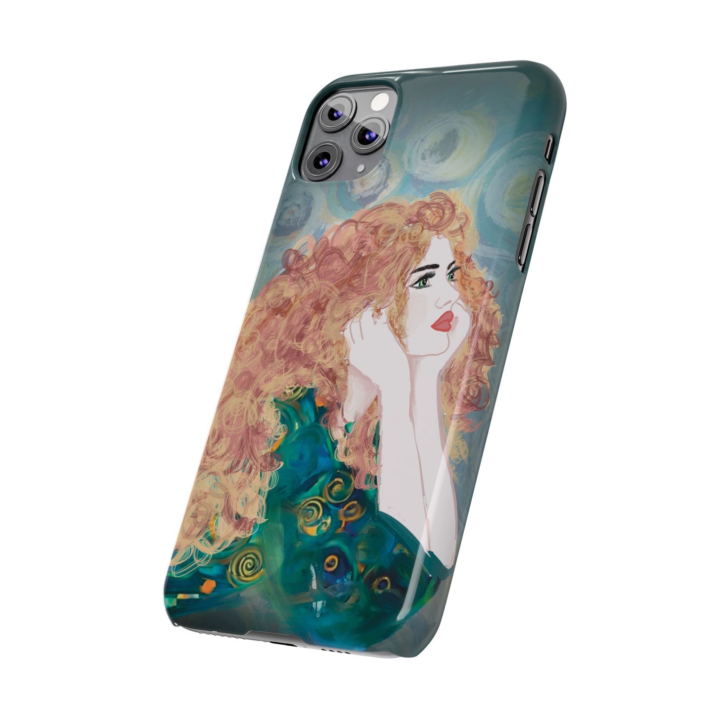 Copy of ' Modern Art  Slim Phone Case -LOVE