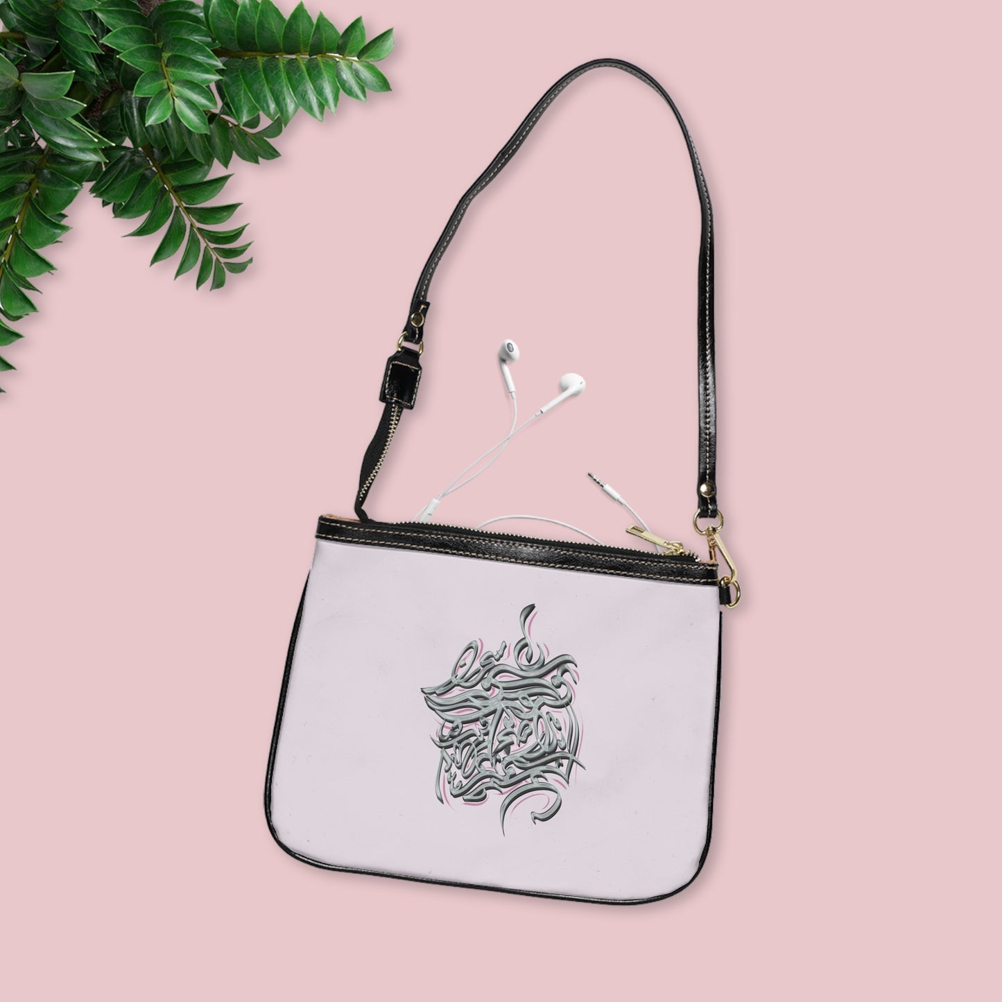 Persian Calligraphy Art Small Shoulder Bag