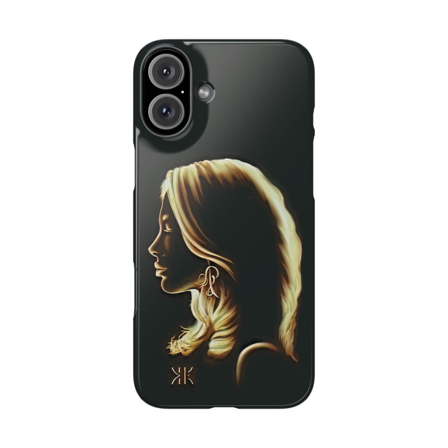 Copy of ' Modern Art  Slim Phone Case -LOVE I-