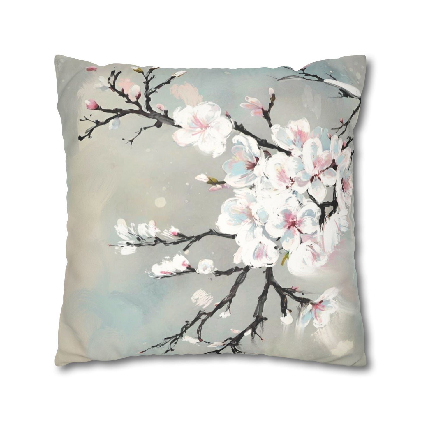 Spring Pillowcase - Modern Art Portrait Watercolour Design