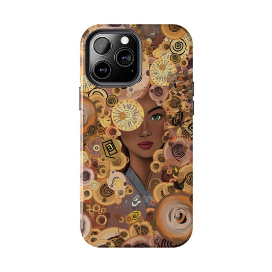 Phone Case - Persian Art Inspired Beautiful Girl Design