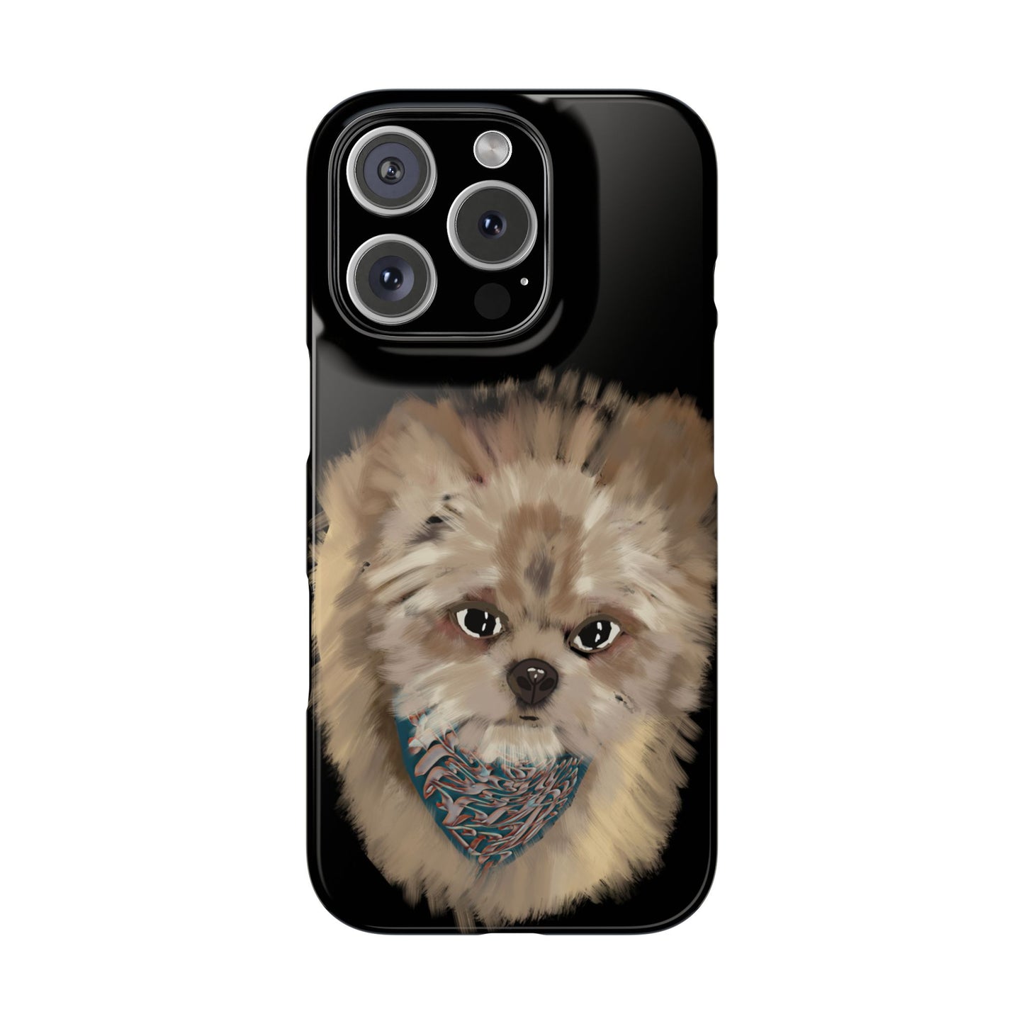 Copy of Copy of Copy of Copy of ' Modern Art  Slim Phone Case -LOVE I-