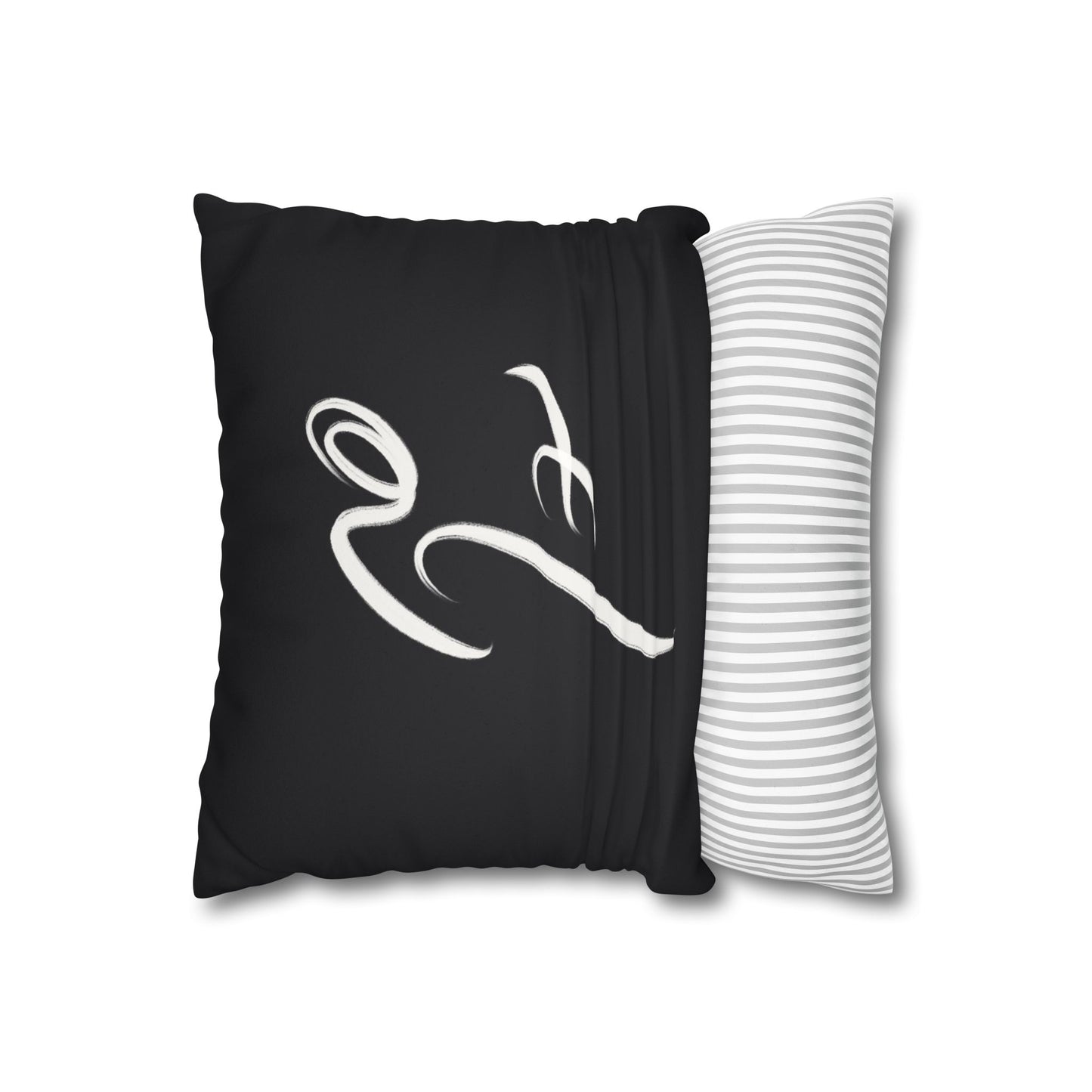 Square Pillowcase - Persian Calligraphy Modern Handwriting Design