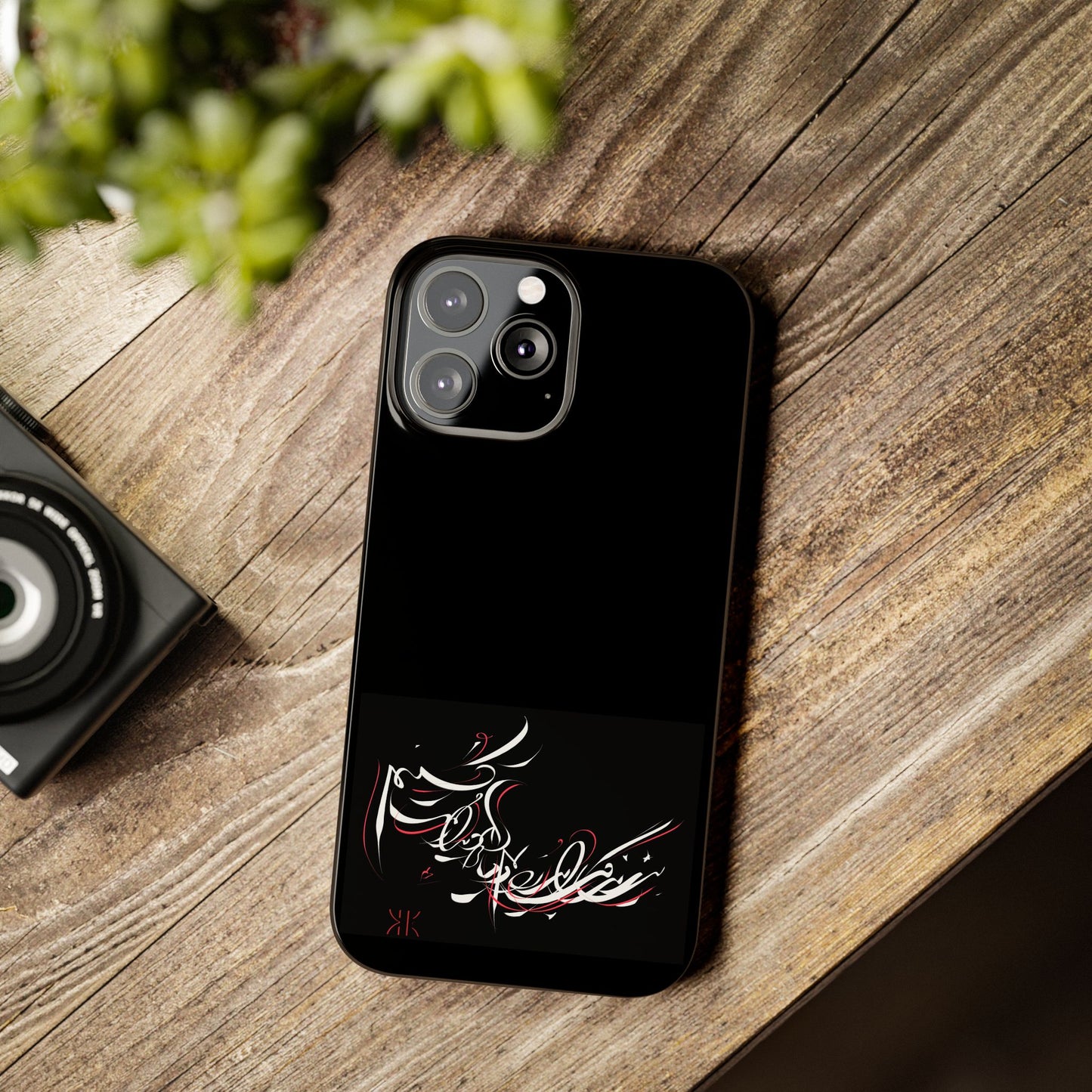 , Modern Calligraphy Kalli K   Slim Phone Case
