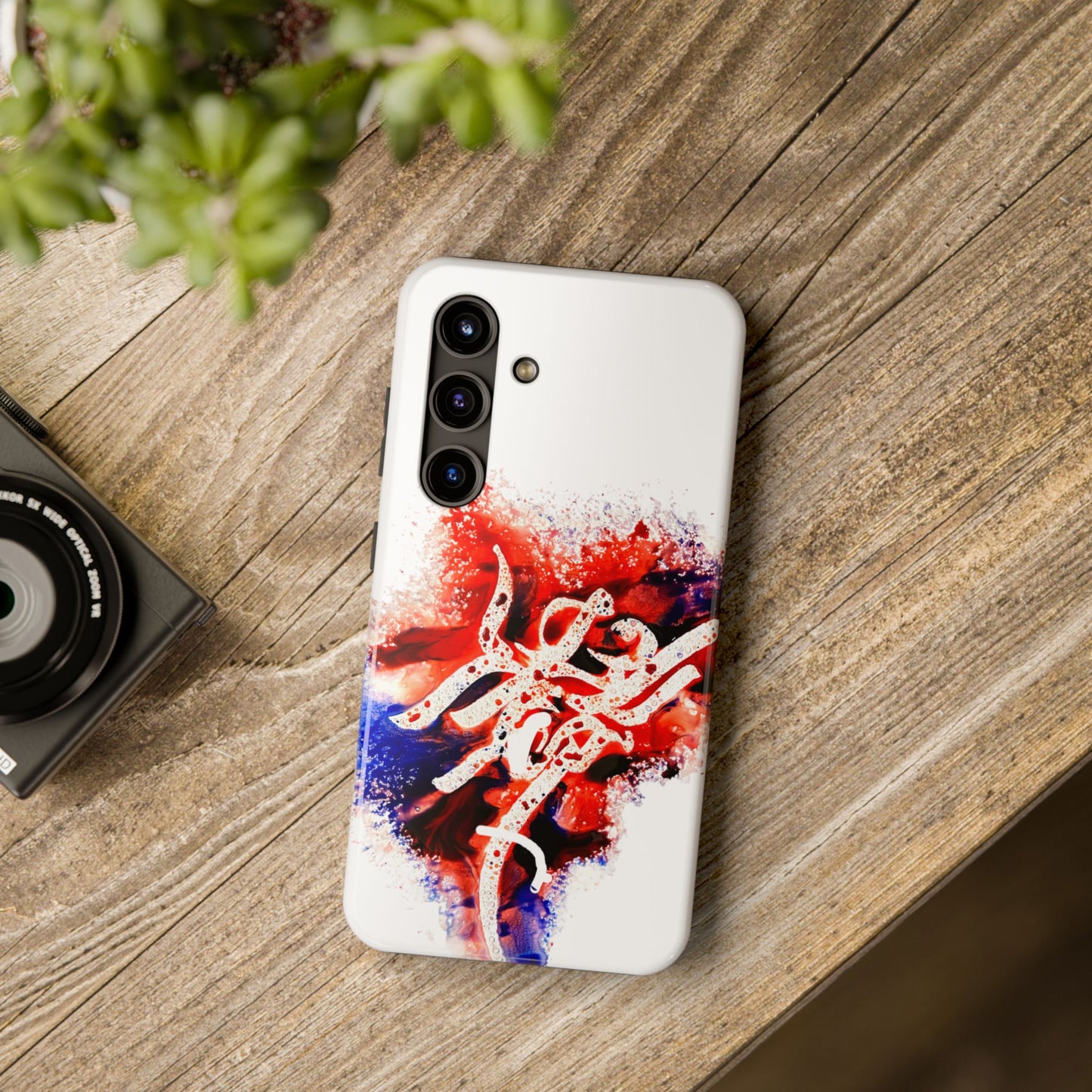 Candle Calligraphy Phone Case - Persian Art Inspired Beautiful Girl Design