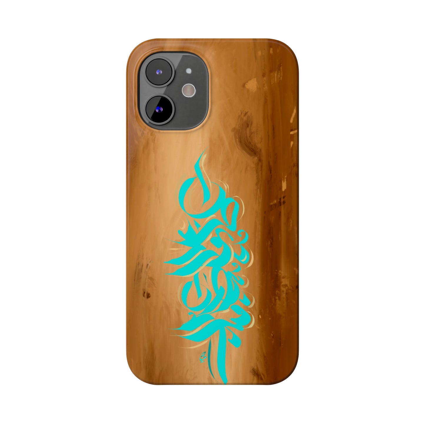 Modern Art  Slim Phone Case -LOVE