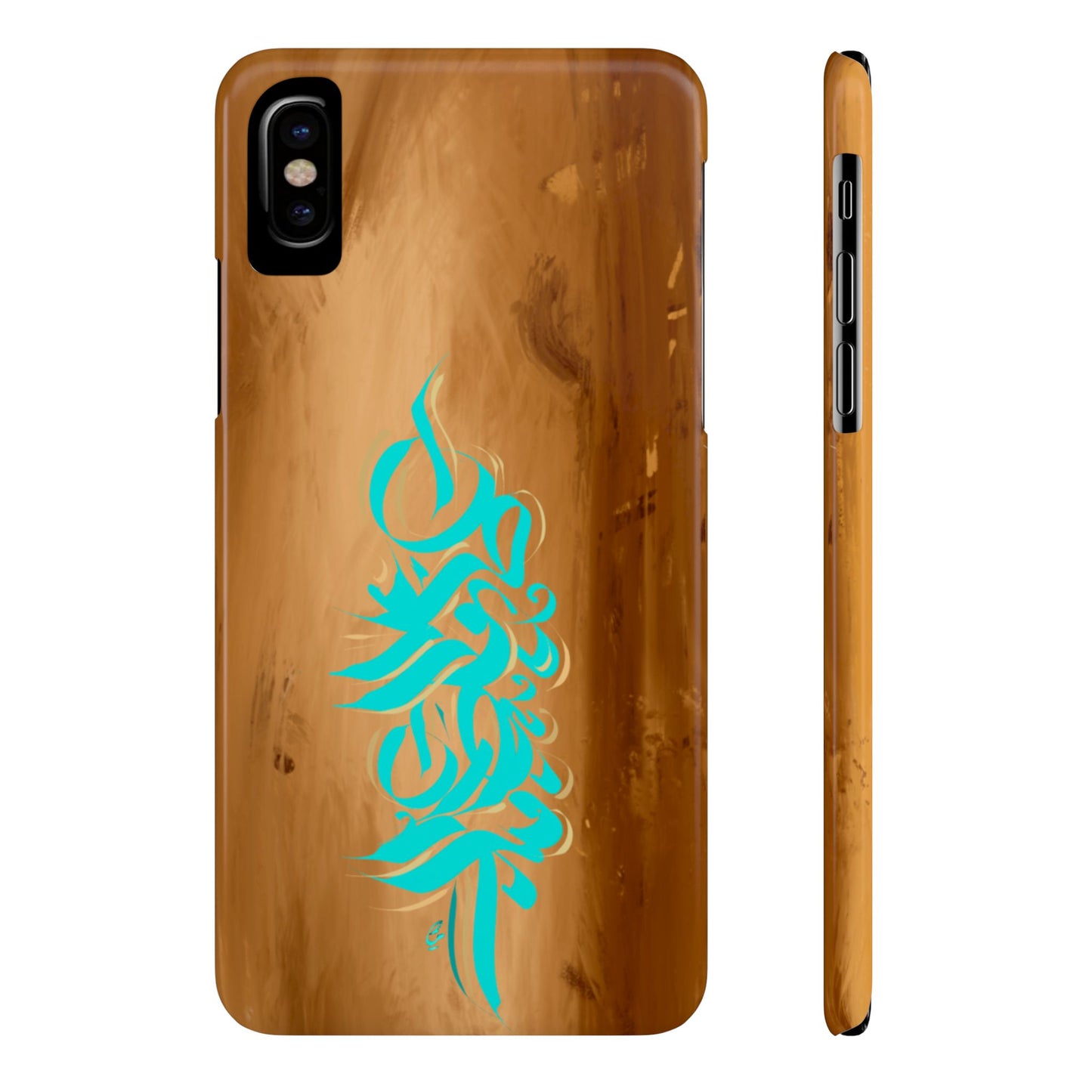 Modern Art  Slim Phone Case -LOVE