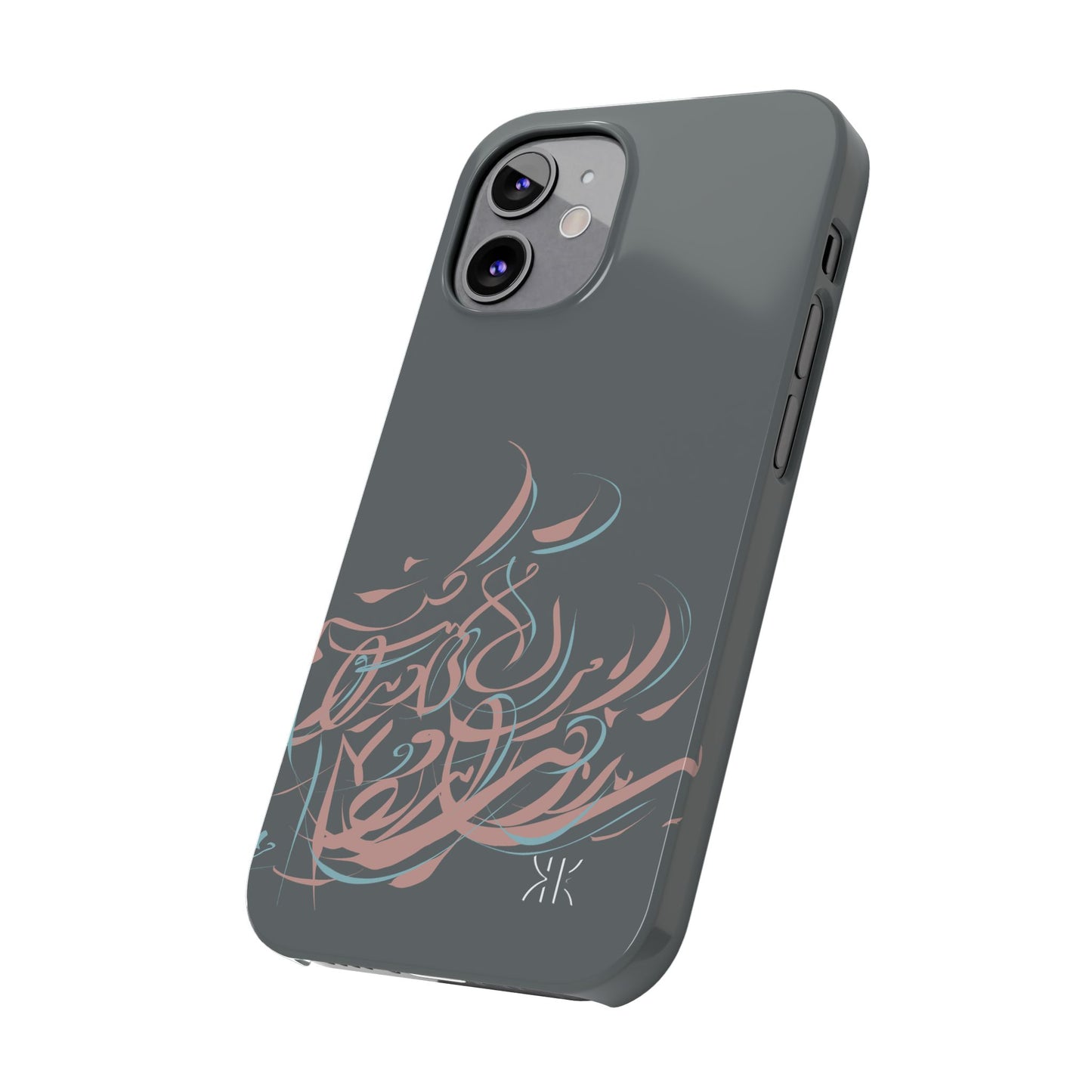Modern Persian  Calligraphy Kalli K   Slim Phone Case