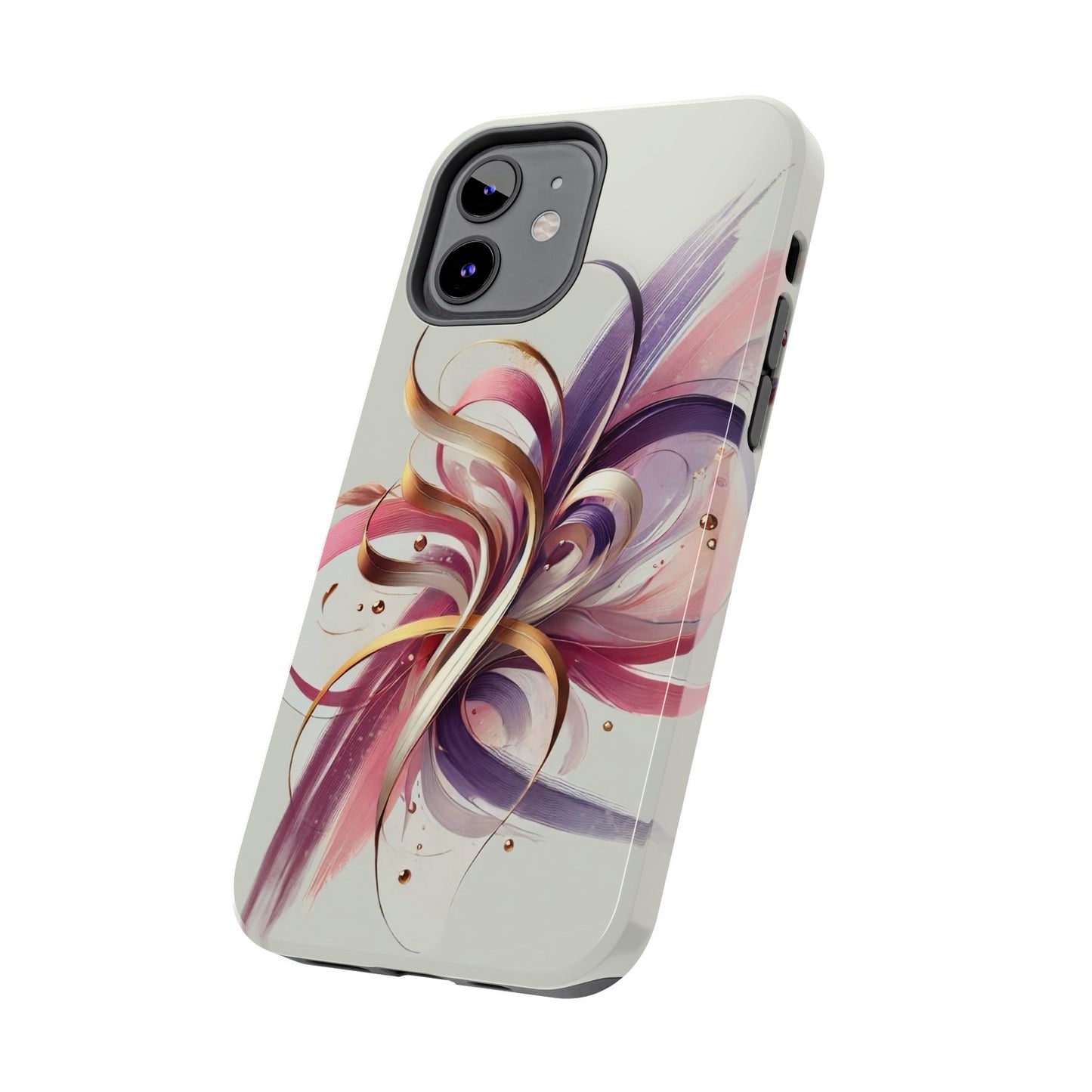 Phone Cases - Colorful Calligraphy Flower Chic Stylish Design