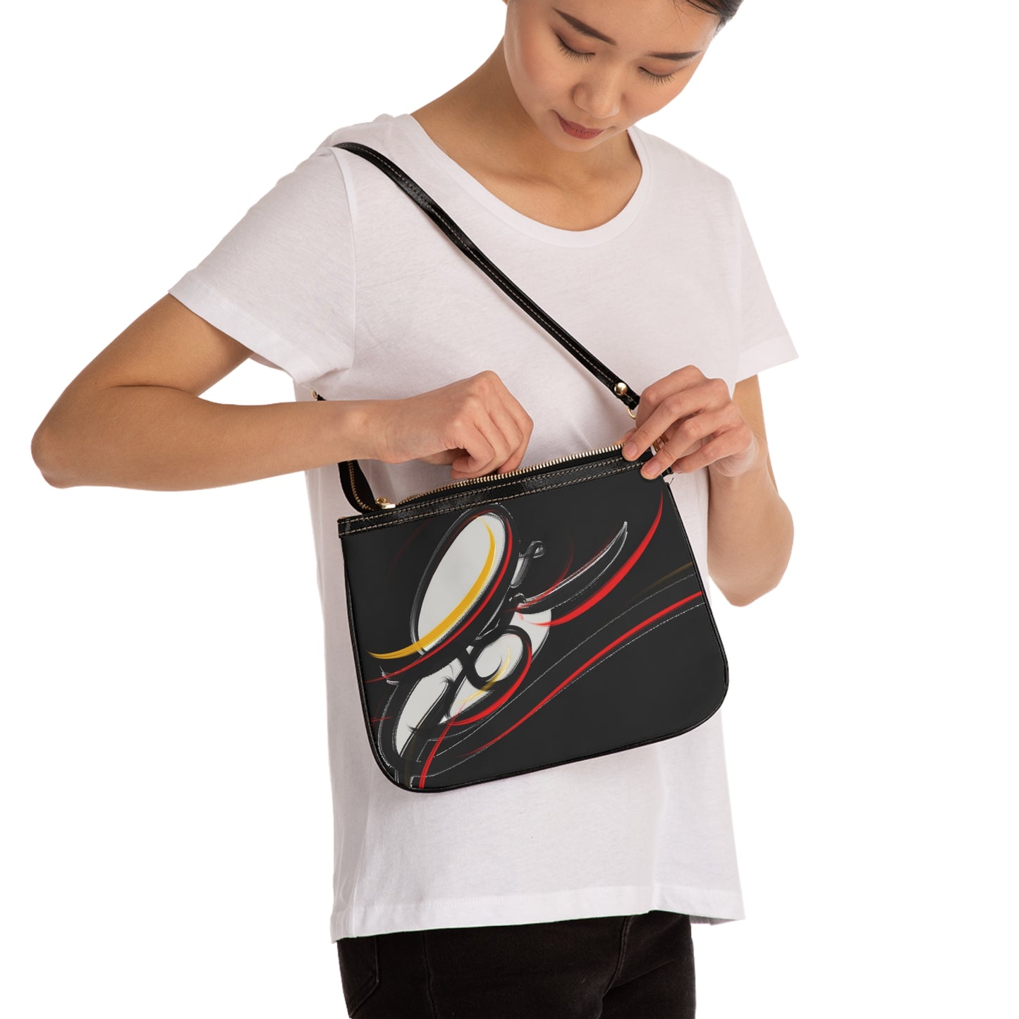 Persian Calligraphy Art Small Shoulder Bag