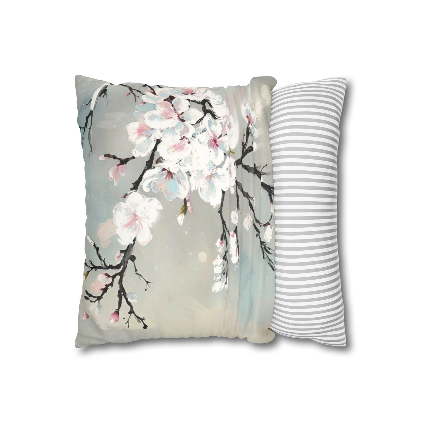 Spring Pillowcase - Modern Art Portrait Watercolour Design