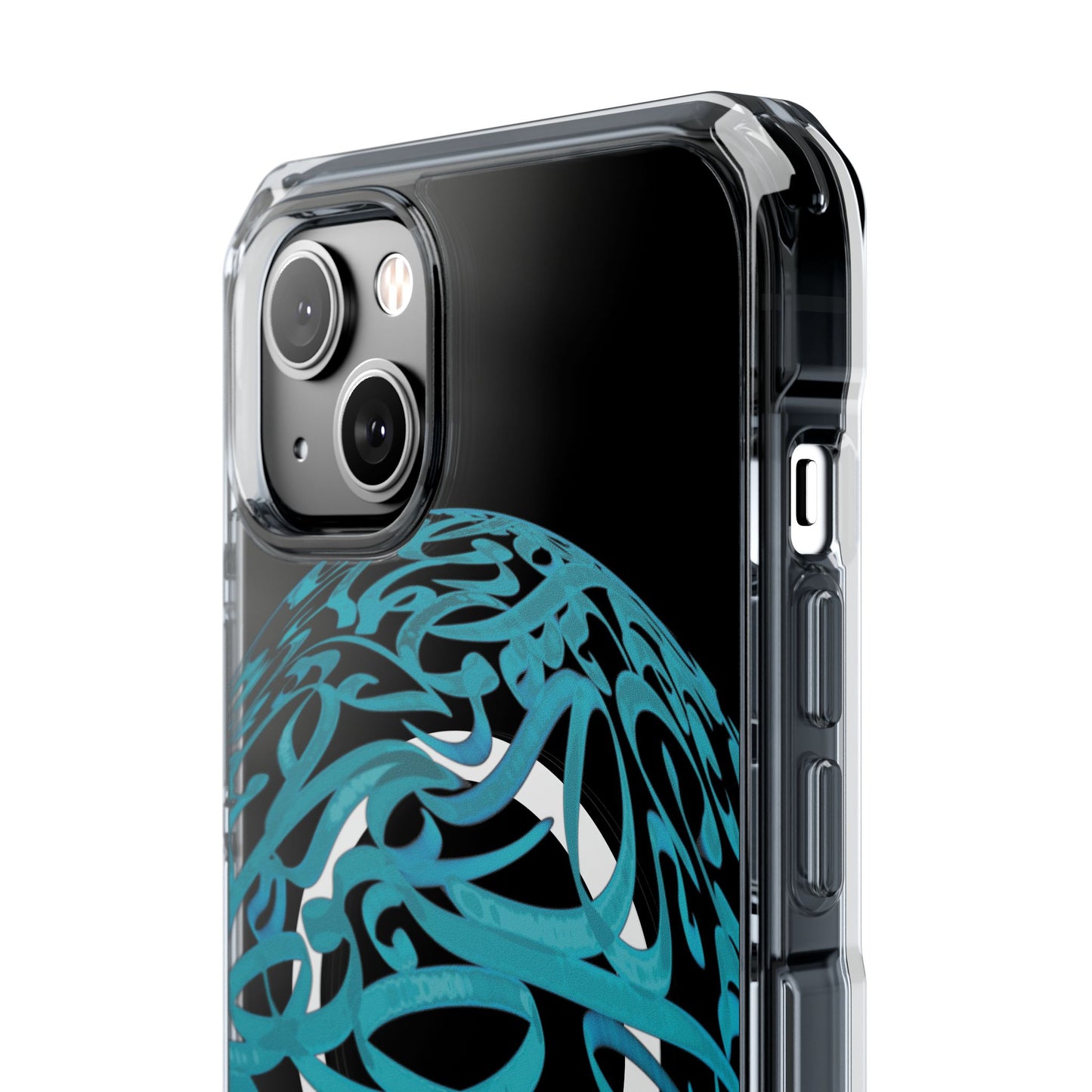 Copy of Copy of Phone Case - Pink Ribbon Persian Calligraphy Design - Magnetic Case