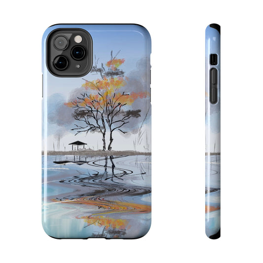 Serenity Phone Case Persian Calligraphy Art.
