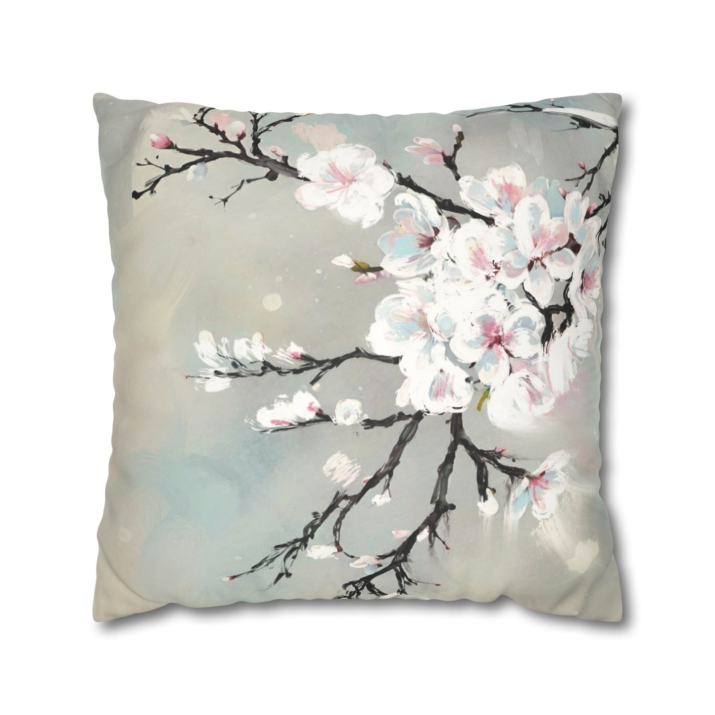 Spring Pillowcase - Modern Art Portrait Watercolour Design