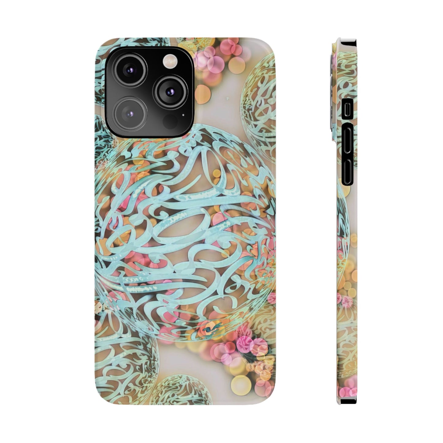 Copy of Copy of Copy of ' Modern Art  Slim Phone Case -LOVE I-