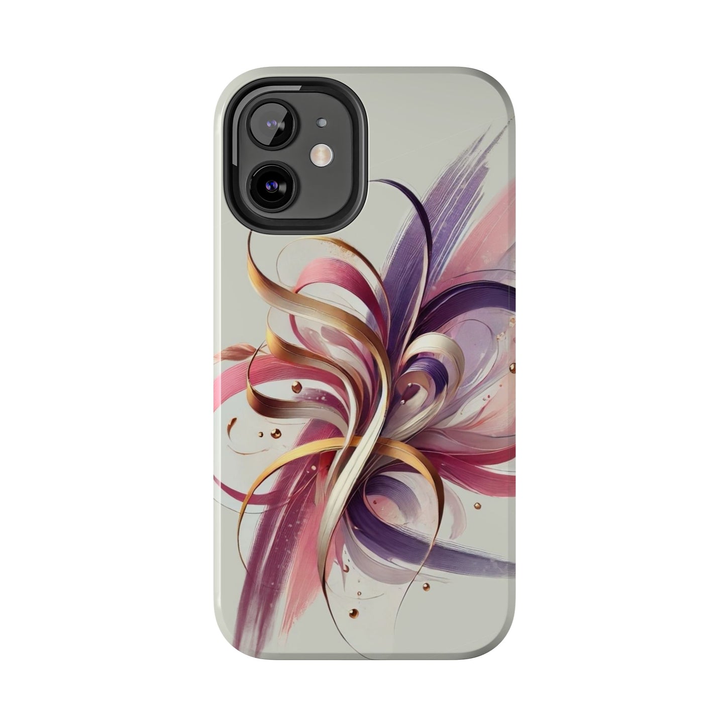 Phone Cases - Colorful Calligraphy Flower Chic Stylish Design