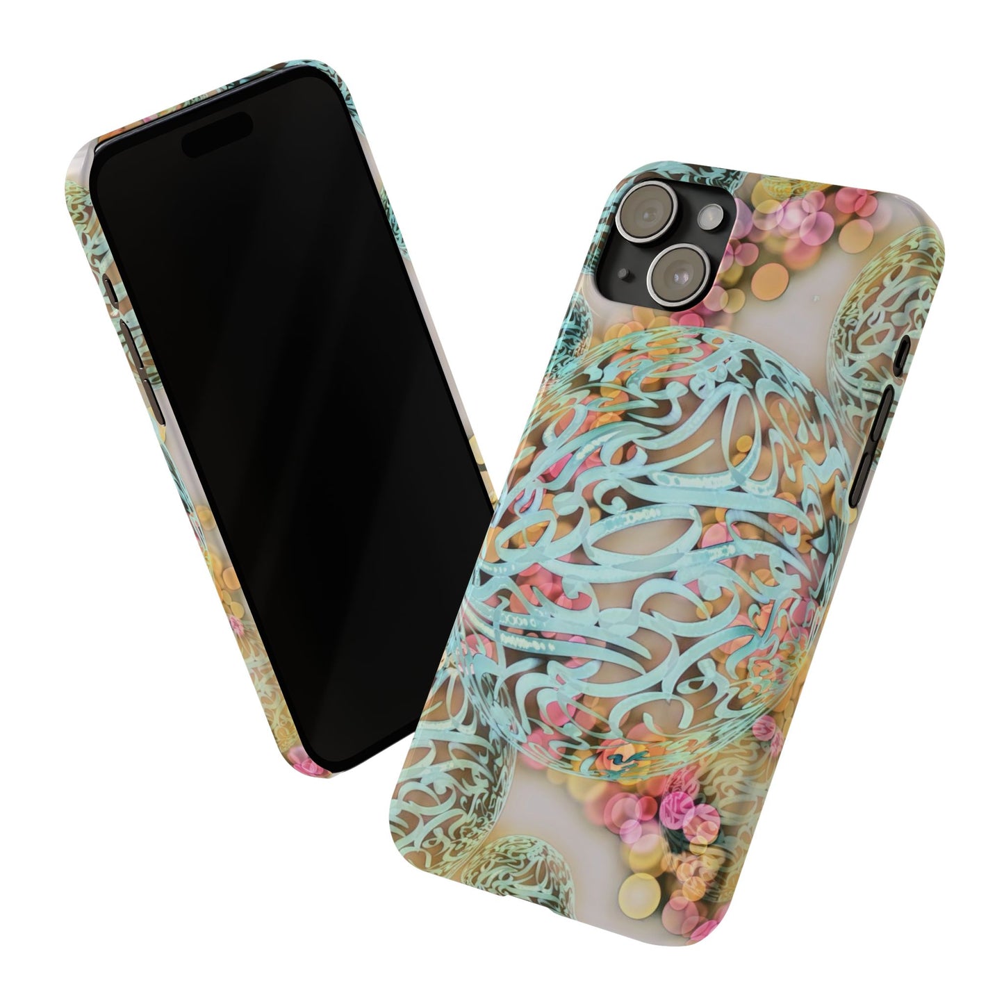 Copy of Copy of Copy of ' Modern Art  Slim Phone Case -LOVE I-