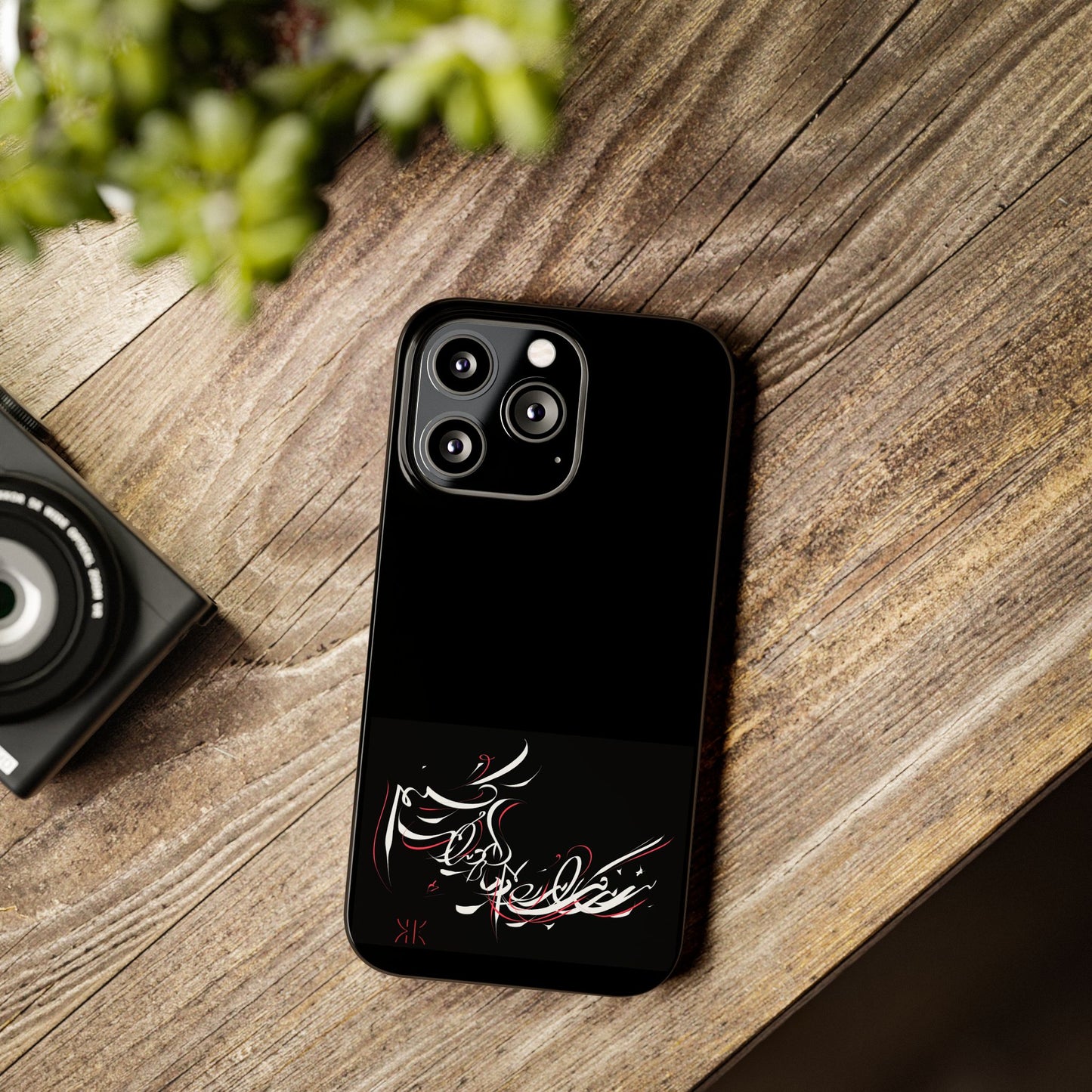 , Modern Calligraphy Kalli K   Slim Phone Case