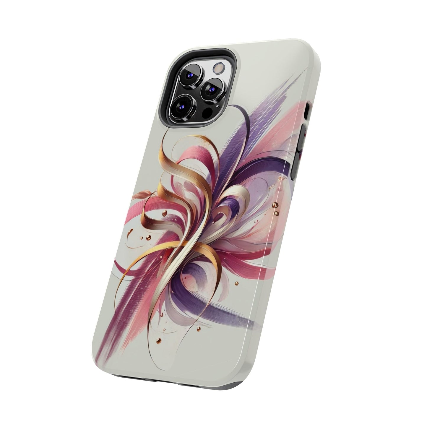 Phone Cases - Colorful Calligraphy Flower Chic Stylish Design