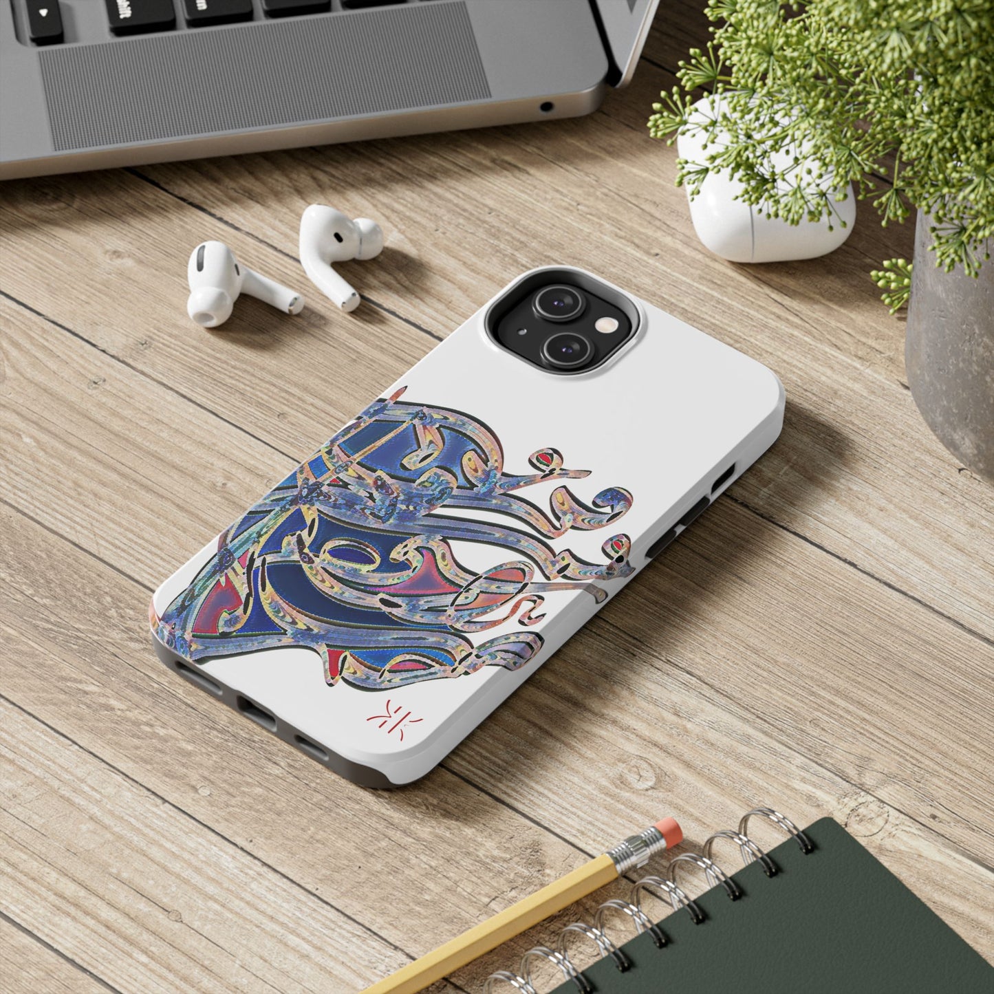Kalli K  Phone Case Persian Calligraphy Art.