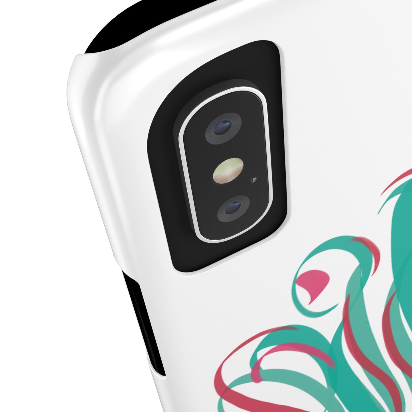 Spring inspired Modern Art  Slim Phone Case -,