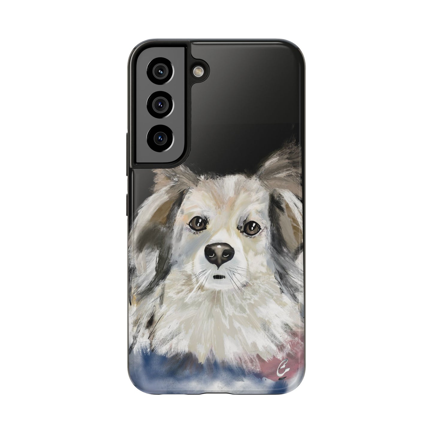 Dog Watercolor Tough Phone Case