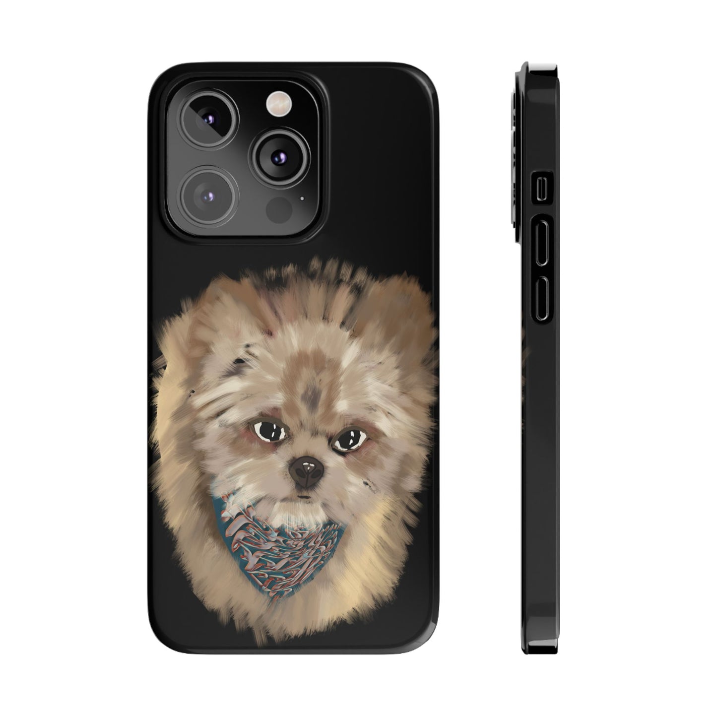 Copy of Copy of Copy of Copy of ' Modern Art  Slim Phone Case -LOVE I-