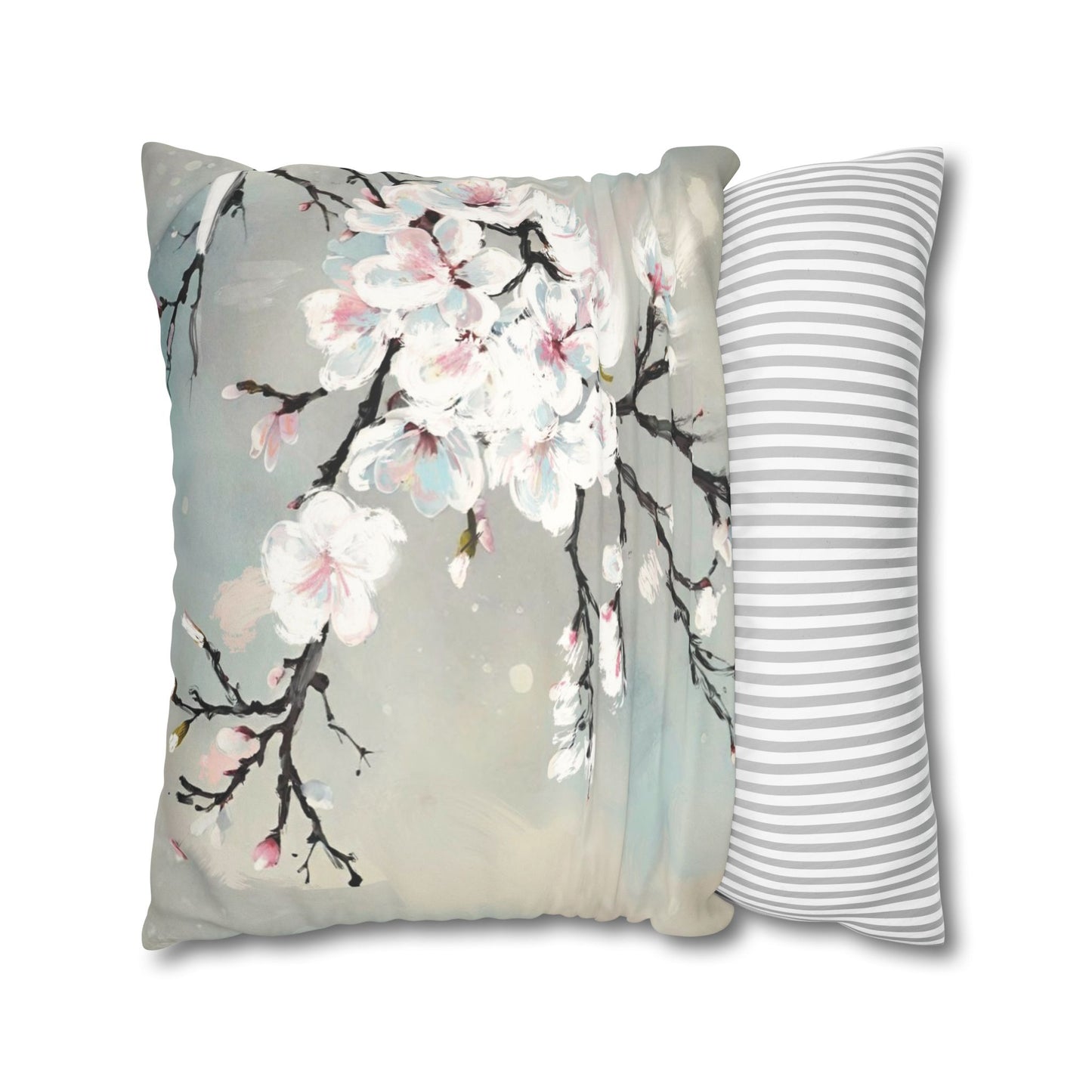 Spring Pillowcase - Modern Art Portrait Watercolour Design
