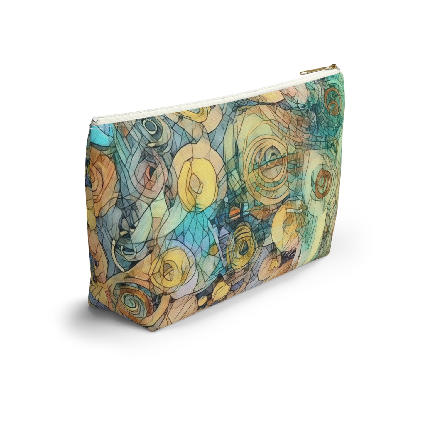 Ethereal Swirls Accessory Pouch w T-bottom